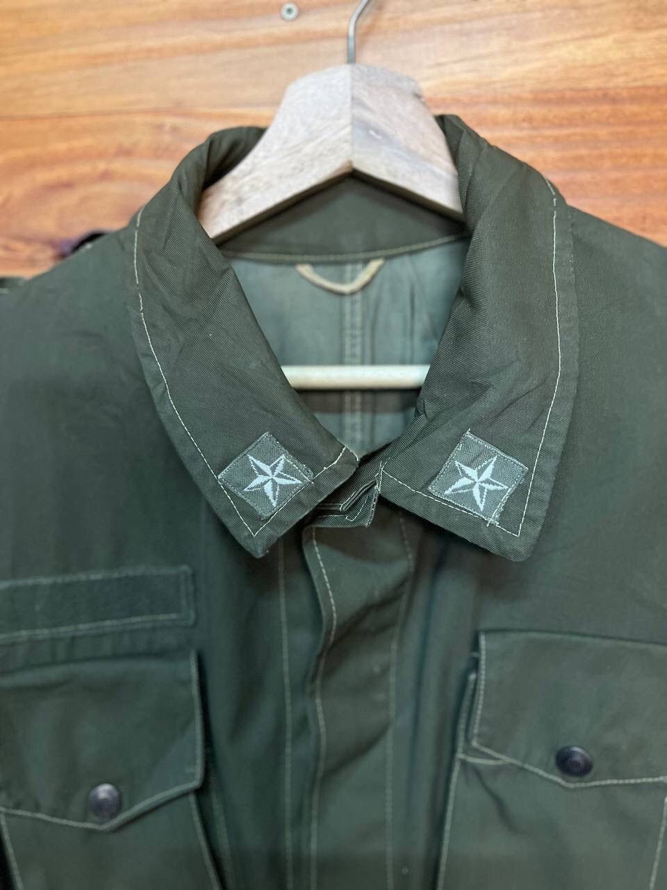 Vintage 🔥RARE🔥ITALIAN ARMY COMBAT JACKET Size US L / EU 52-54 / 3 - 6 Thumbnail