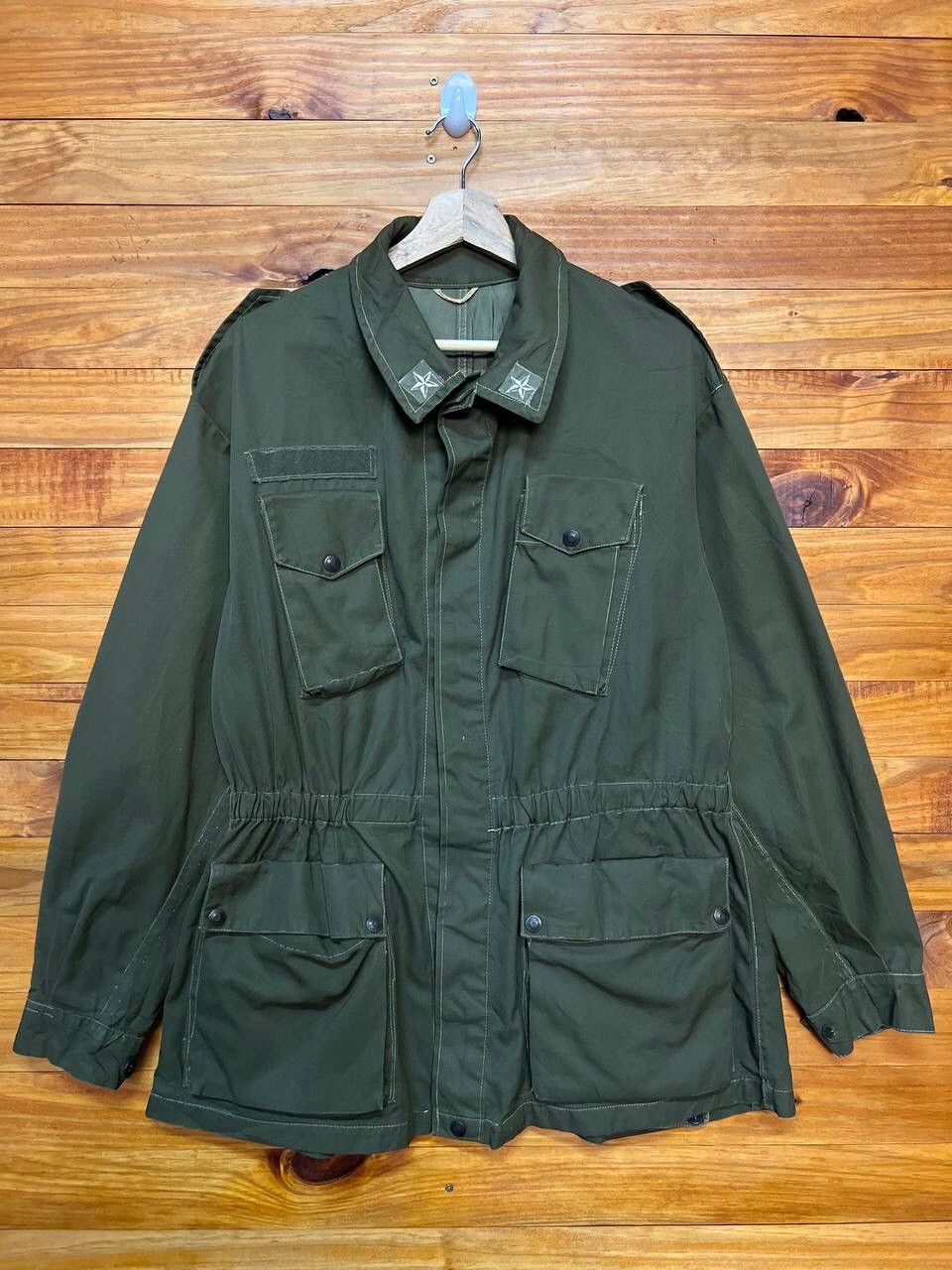 Vintage 🔥RARE🔥ITALIAN ARMY COMBAT JACKET Size US L / EU 52-54 / 3 - 1 Thumbnail