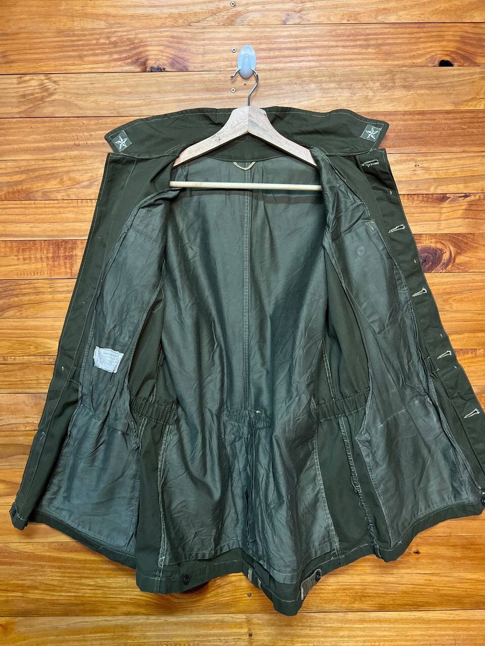 Vintage 🔥RARE🔥ITALIAN ARMY COMBAT JACKET Size US L / EU 52-54 / 3 - 13 Thumbnail