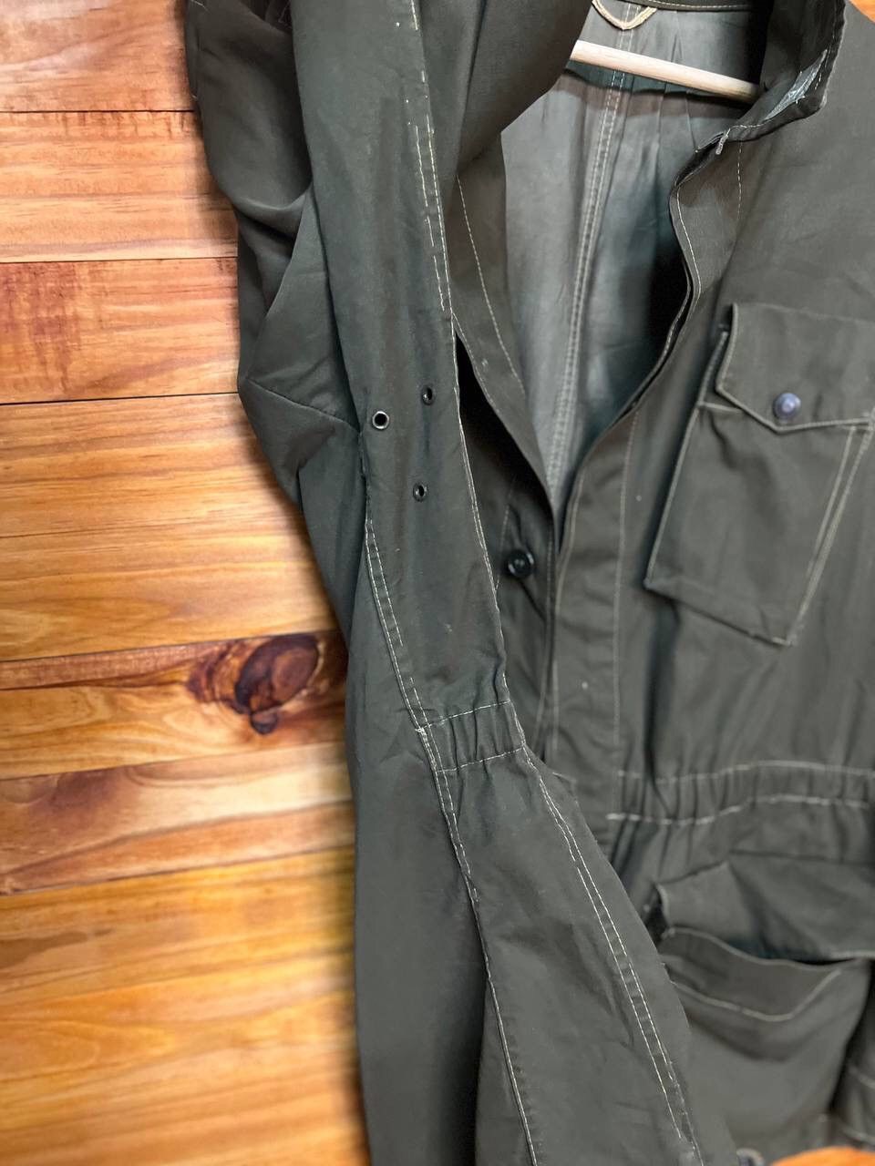 Vintage 🔥RARE🔥ITALIAN ARMY COMBAT JACKET Size US L / EU 52-54 / 3 - 15 Thumbnail