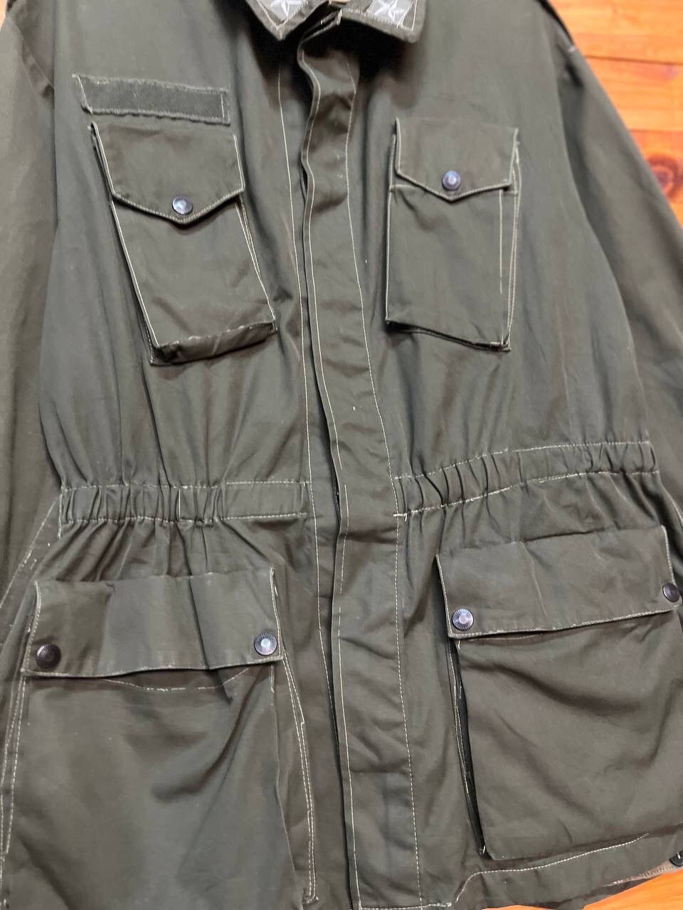 Vintage 🔥RARE🔥ITALIAN ARMY COMBAT JACKET Size US L / EU 52-54 / 3 - 7 Thumbnail