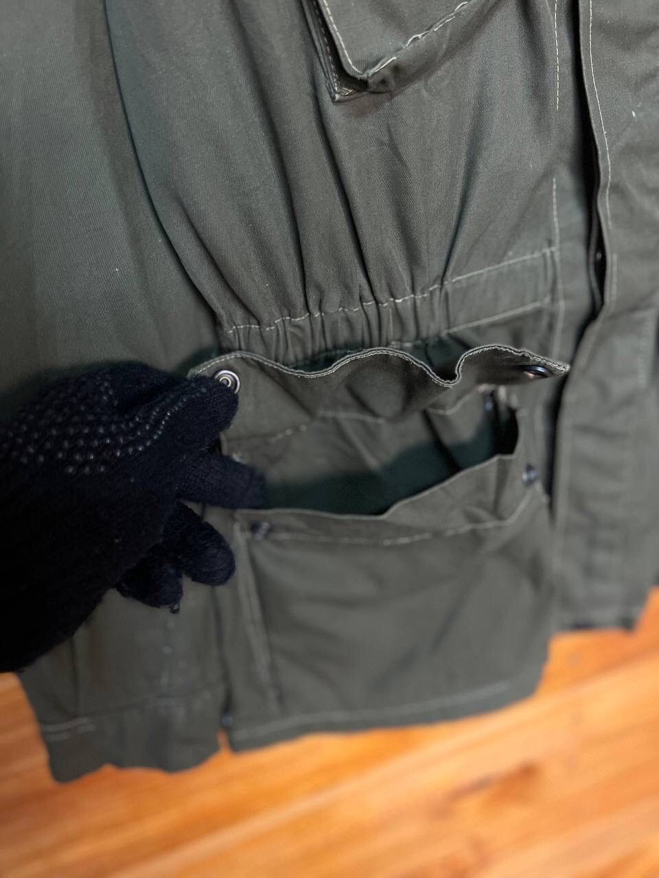 Vintage 🔥RARE🔥ITALIAN ARMY COMBAT JACKET Size US L / EU 52-54 / 3 - 4 Thumbnail