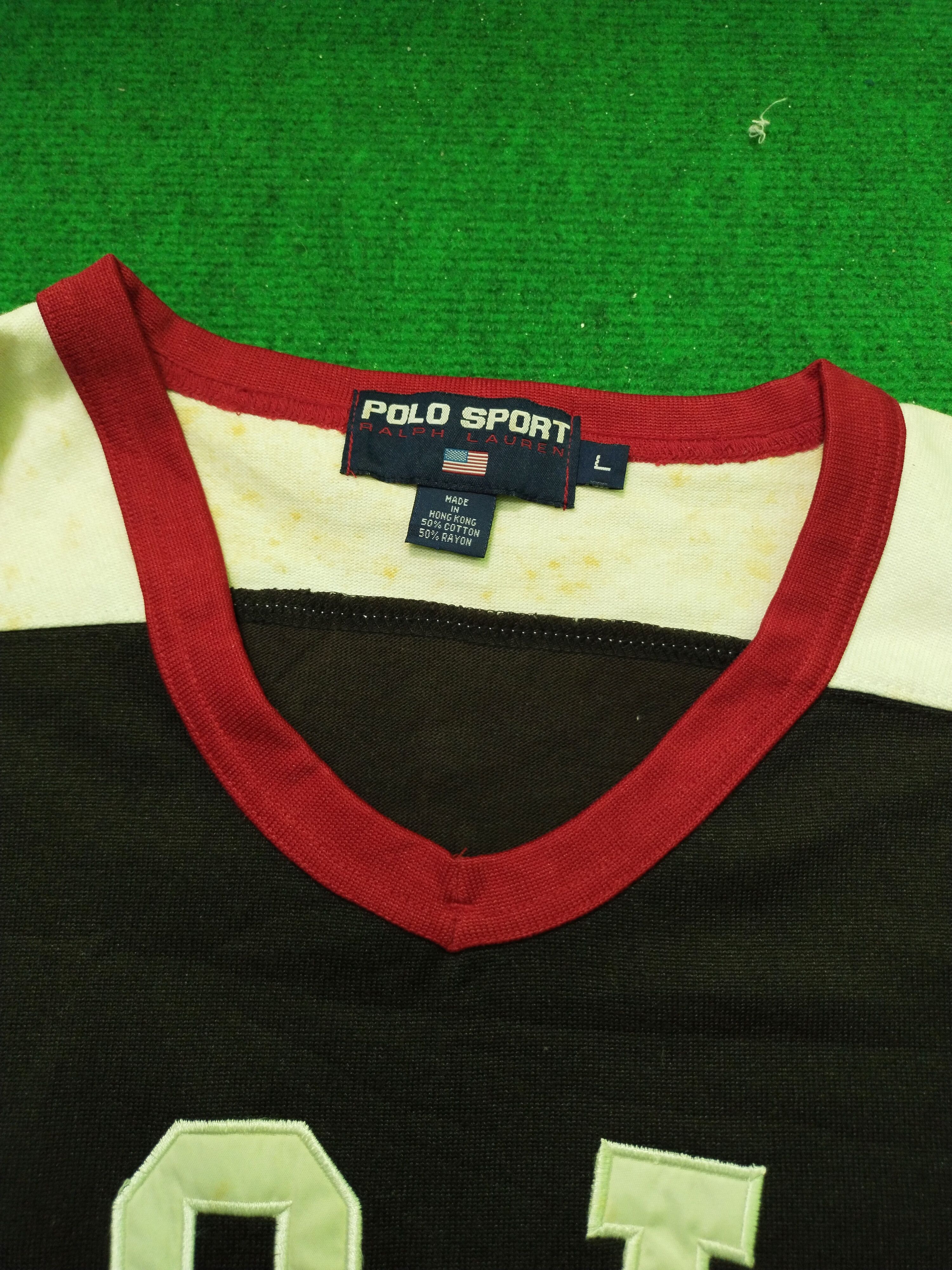 Polo Ralph Lauren Vintage Polo Ralph Lauren USA Sweatshirt Size US L / EU 52-54 / 3 - 6 Thumbnail