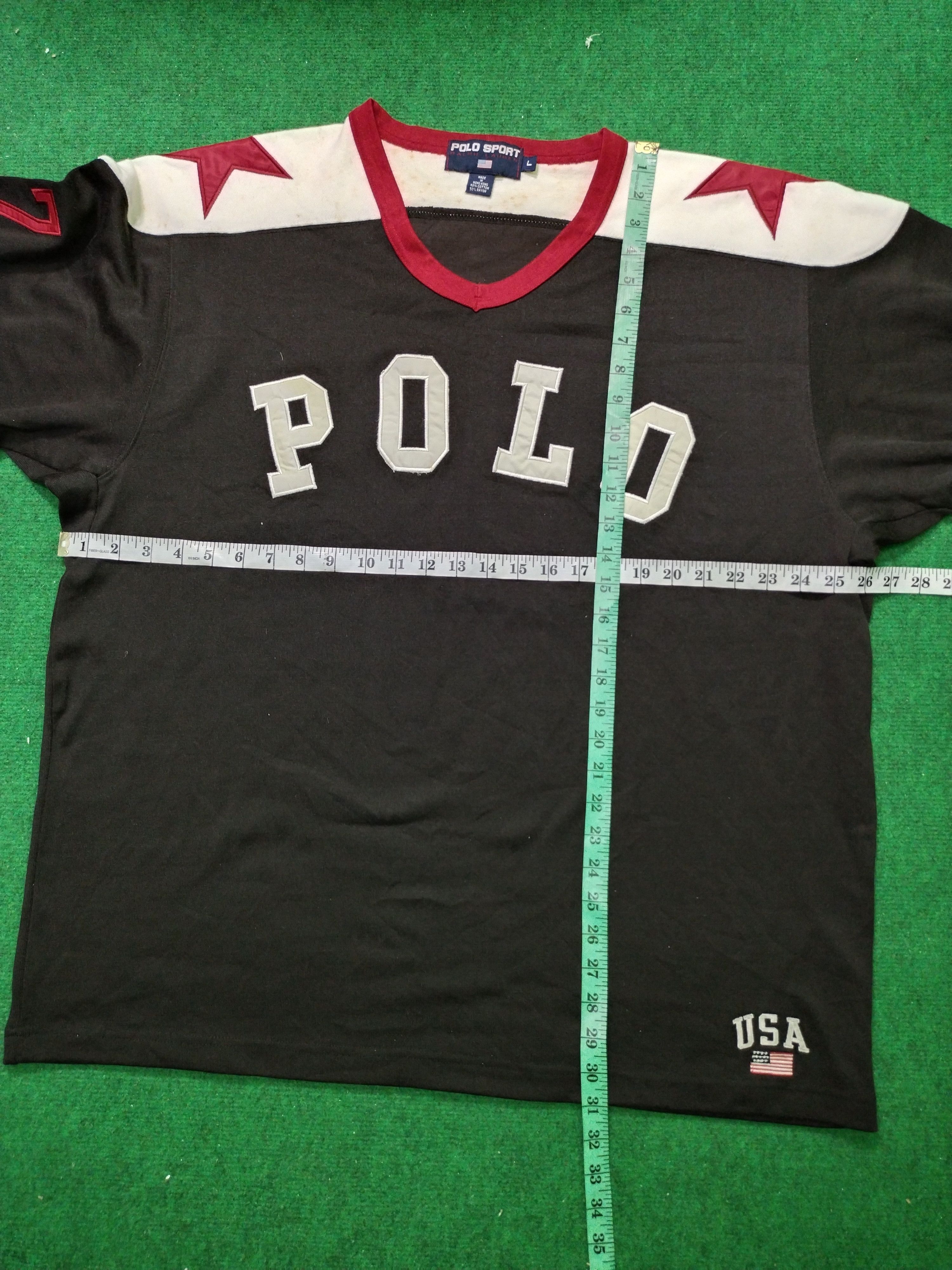 Polo Ralph Lauren Vintage Polo Ralph Lauren USA Sweatshirt Size US L / EU 52-54 / 3 - 11 Thumbnail