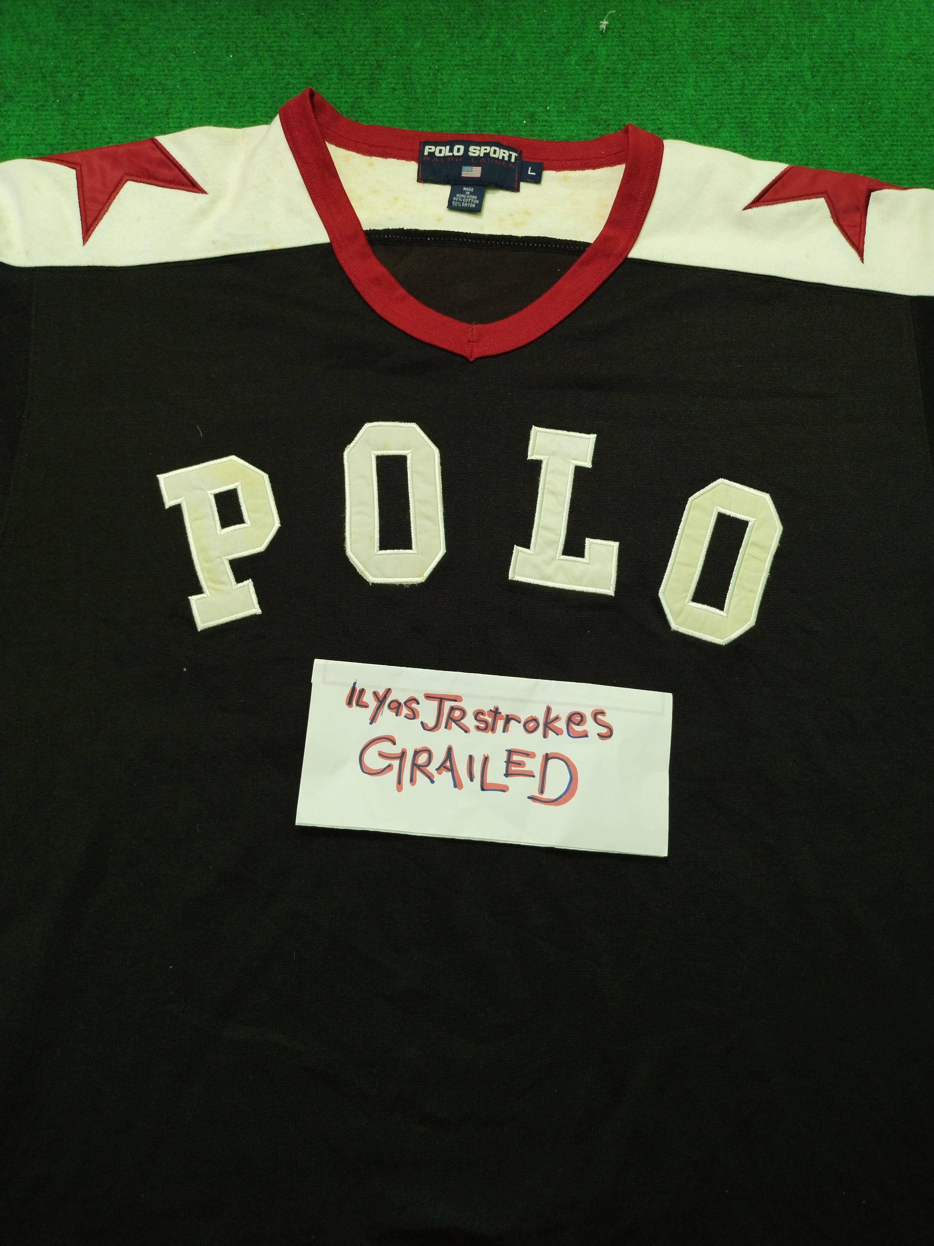 Polo Ralph Lauren Vintage Polo Ralph Lauren USA Sweatshirt Size US L / EU 52-54 / 3 - 12 Thumbnail