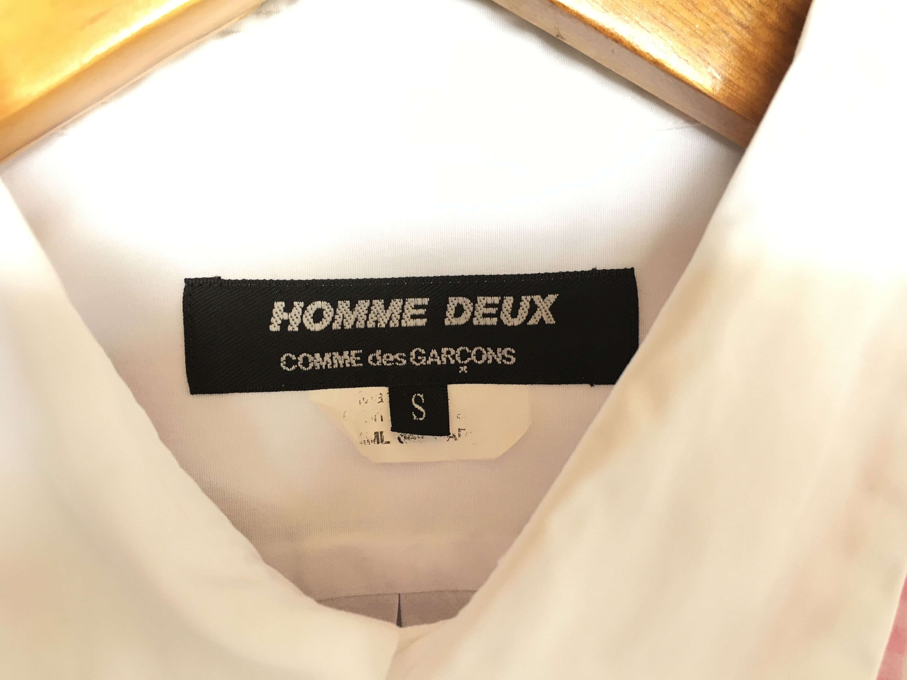 Comme des Garcons Homme Deux Homme Deux CDG Button Up Stripe Shirt Size US S / EU 44-46 / 1 - 8 Thumbnail