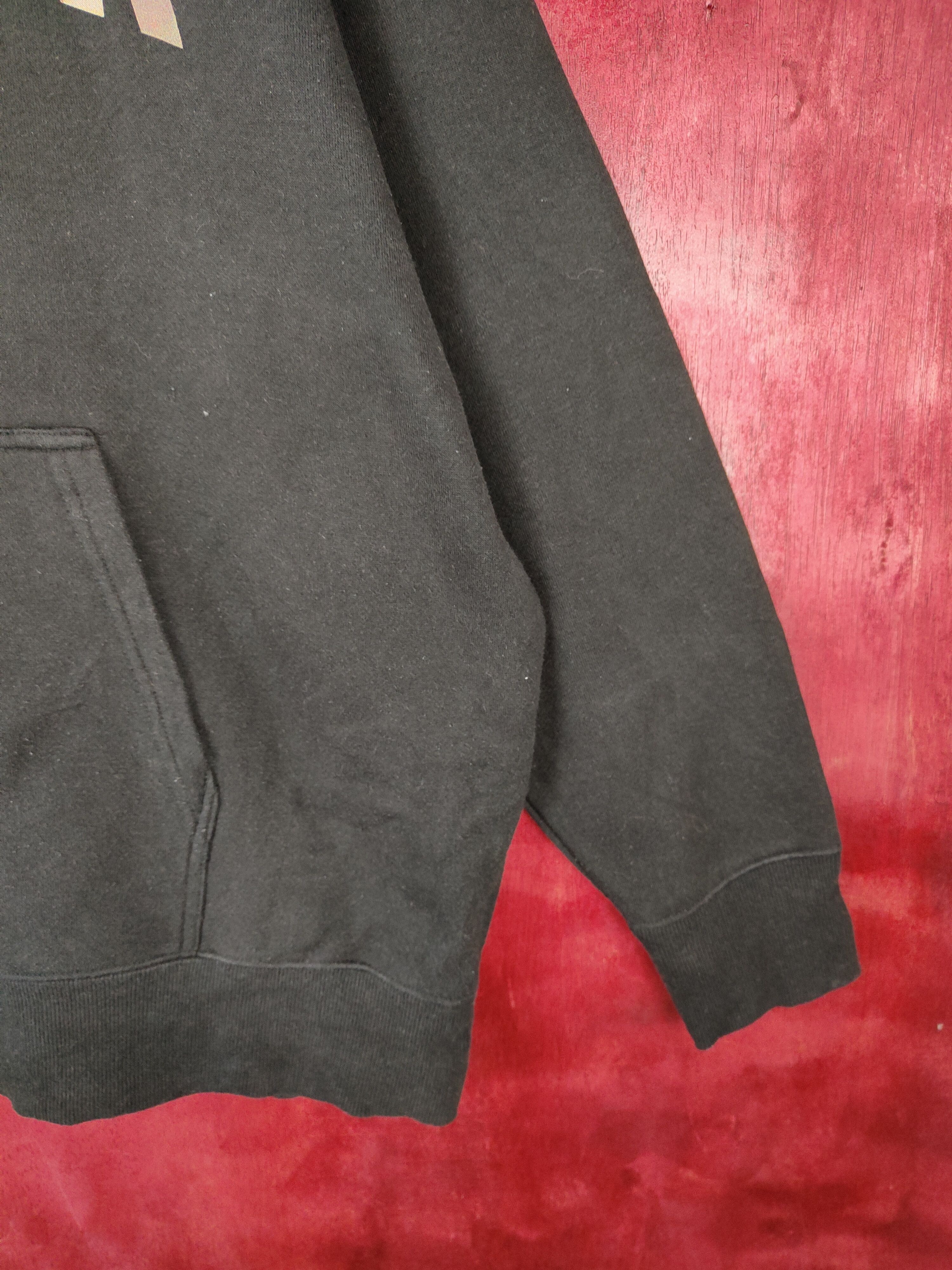 Japanese Brand Shelty: Play & Basic Black Hoodie Sweatshirt #4852 Size US XXL / EU 58 / 5 - 7 Thumbnail