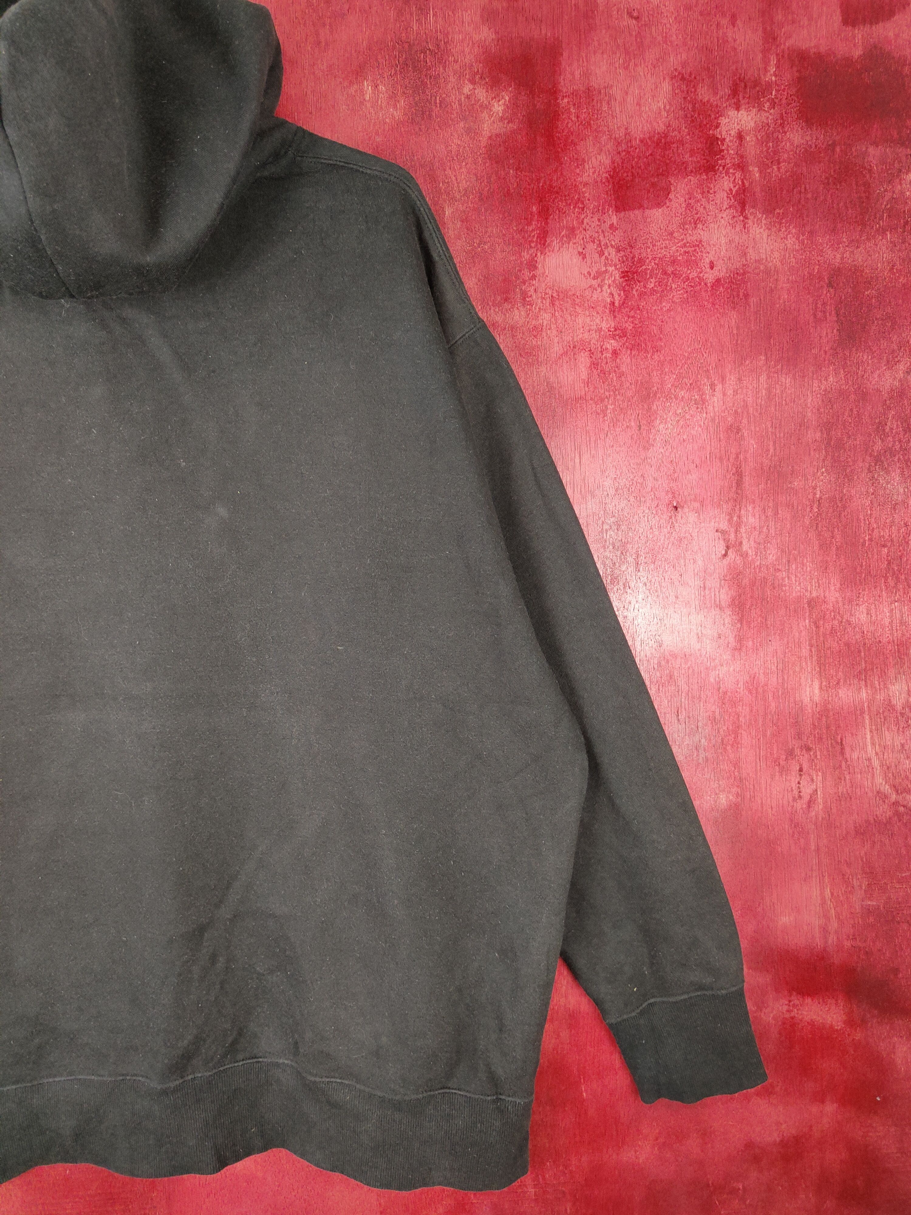 Japanese Brand Shelty: Play & Basic Black Hoodie Sweatshirt #4852 Size US XXL / EU 58 / 5 - 12 Thumbnail