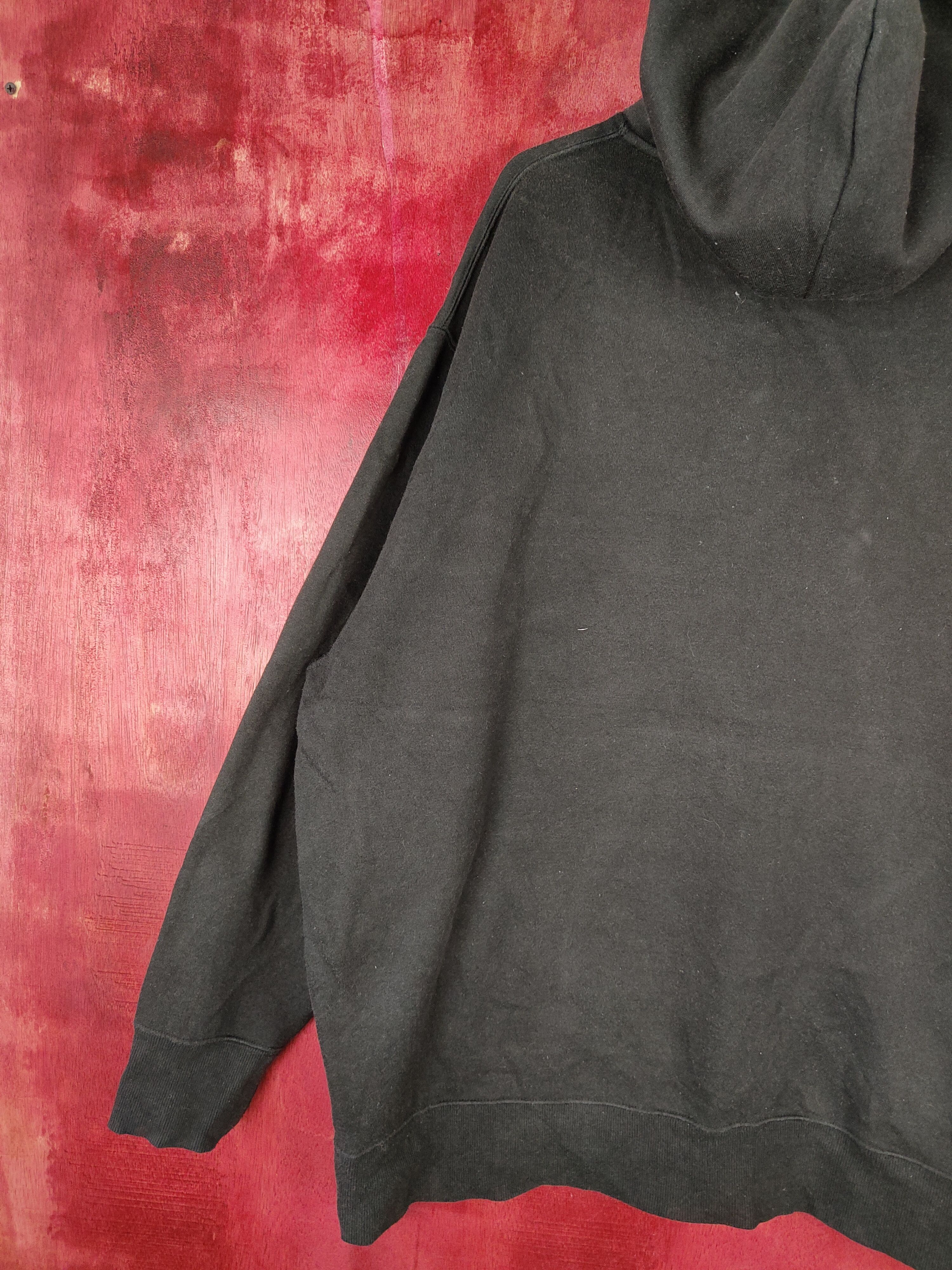 Japanese Brand Shelty: Play & Basic Black Hoodie Sweatshirt #4852 Size US XXL / EU 58 / 5 - 11 Thumbnail