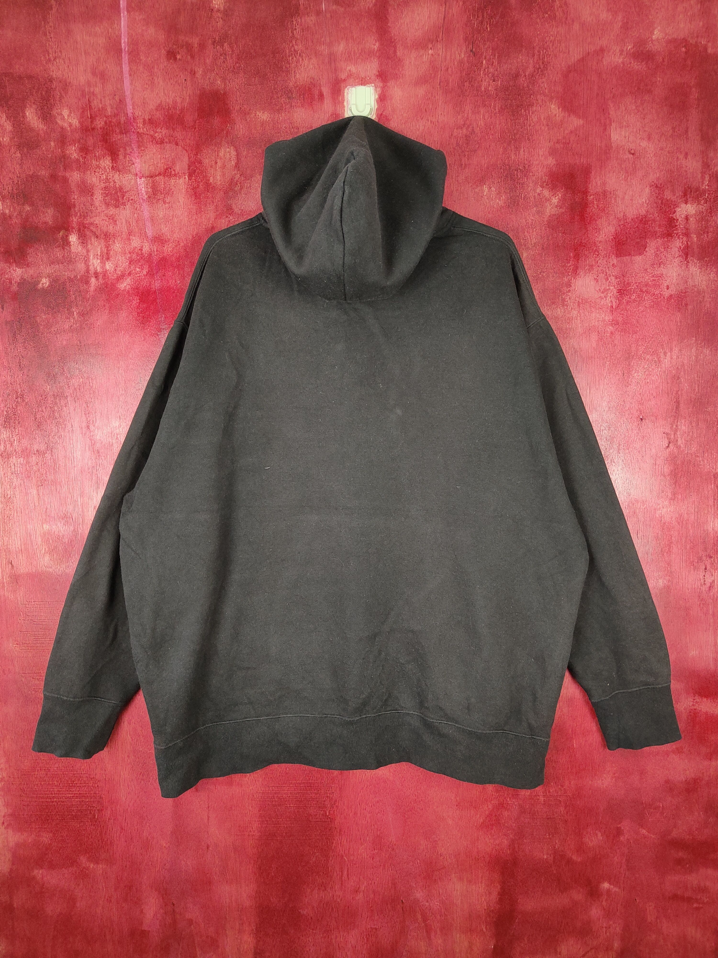 Japanese Brand Shelty: Play & Basic Black Hoodie Sweatshirt #4852 Size US XXL / EU 58 / 5 - 10 Thumbnail