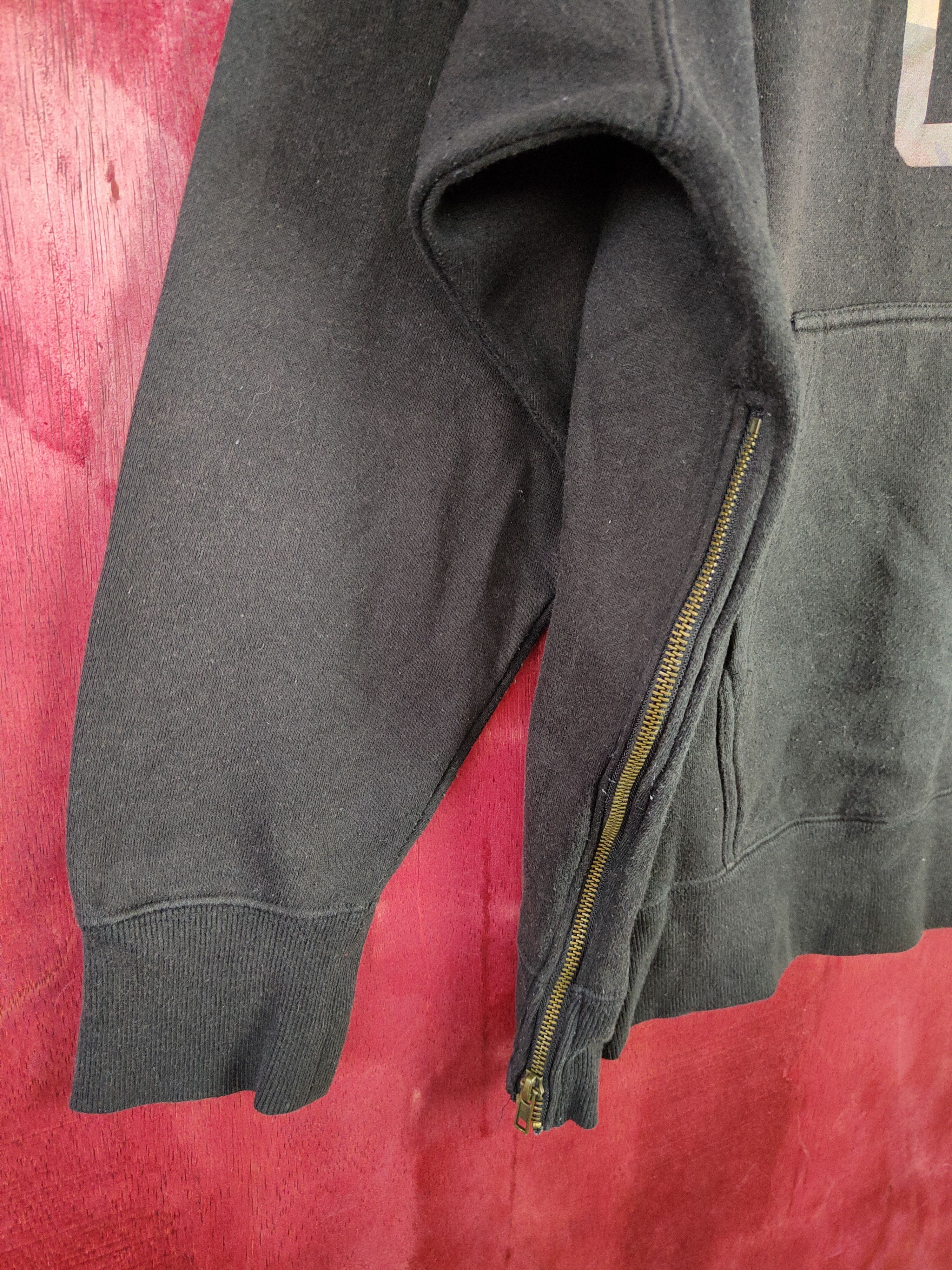 Japanese Brand Shelty: Play & Basic Black Hoodie Sweatshirt #4852 Size US XXL / EU 58 / 5 - 4 Thumbnail