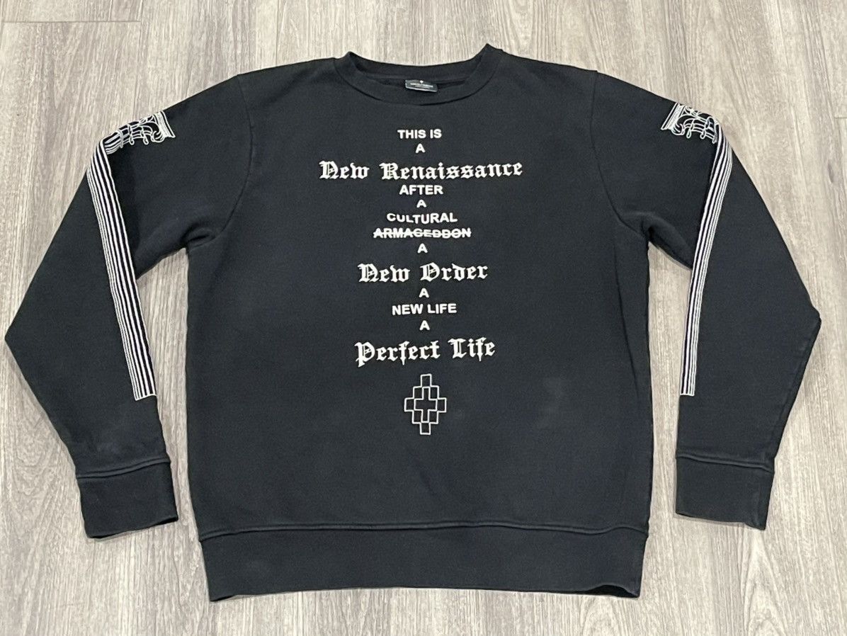 Marcelo Burlon Marcelo Burlon "New Order" Sweatshirt Sz. M Size US M / EU 48-50 / 2 - 1 Thumbnail