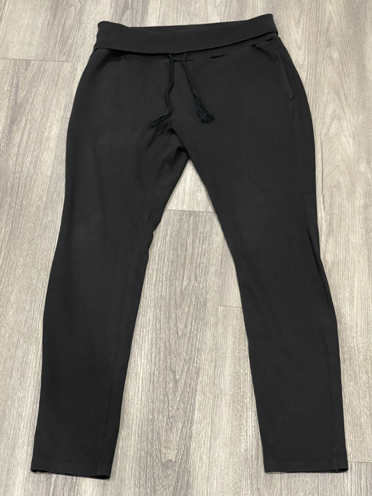 image of Dries Van Noten Sweatpants Sz. Small in Black, Men's (Size 32)