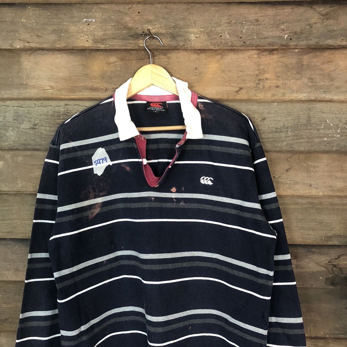 Canterbury of New Zealand Canterbury Dark blue Faded Sweatshirt #5979 Size US XL / EU 56 / 4 - 2 Thumbnail