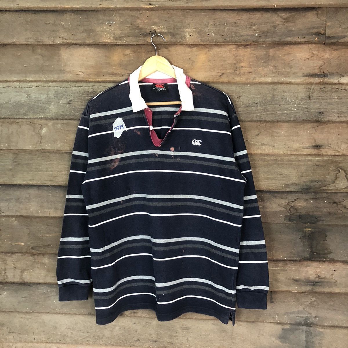 Canterbury of New Zealand Canterbury Dark blue Faded Sweatshirt #5979 Size US XL / EU 56 / 4 - 1 Thumbnail