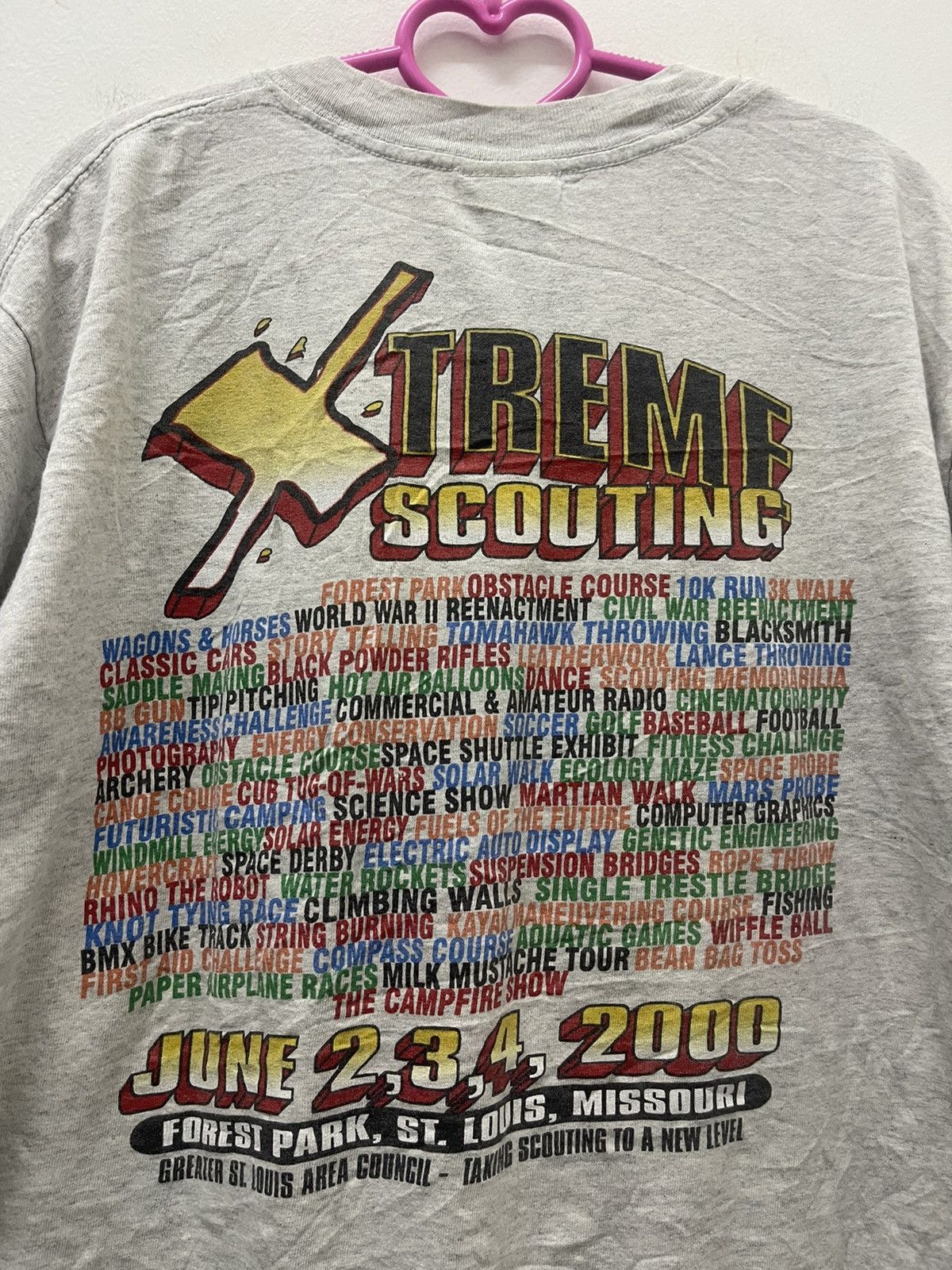 Vintage Rare Vintage XTREME SCOUTING 2000 Promo Tee Size US M / EU 48-50 / 2 - 5 Thumbnail