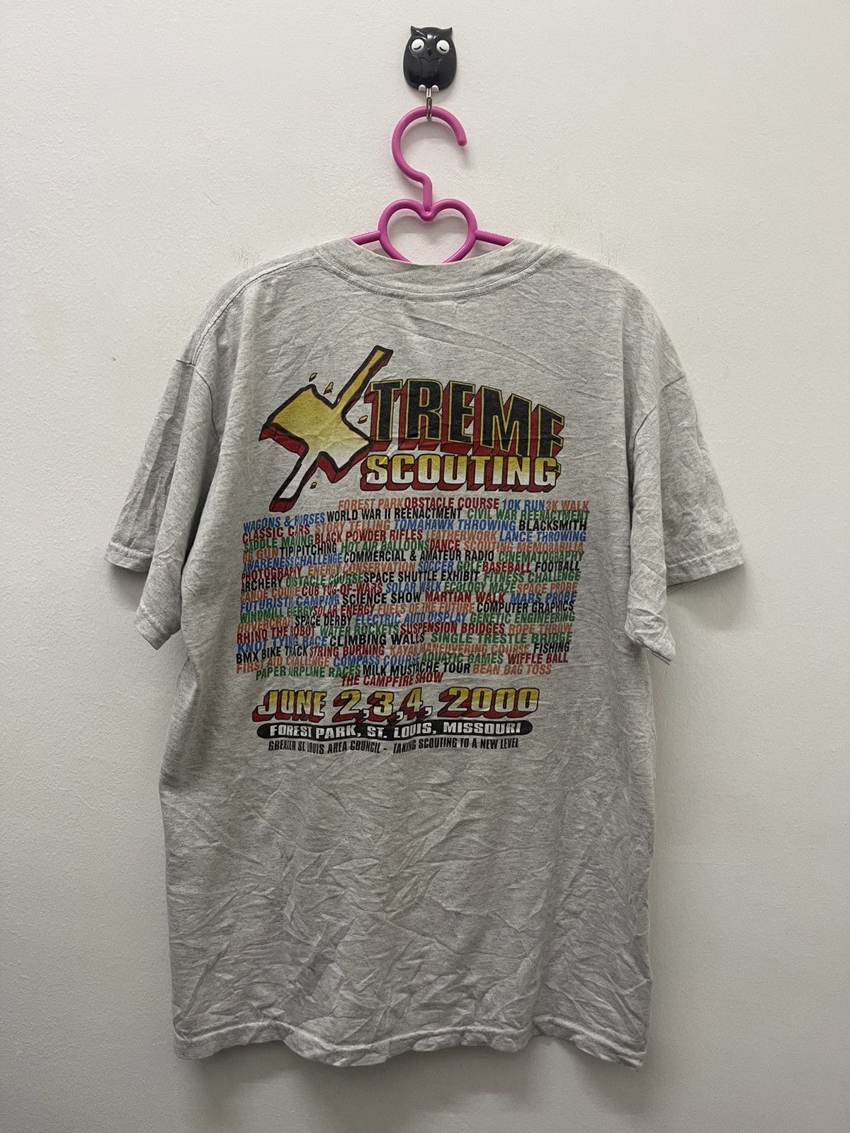 Vintage Rare Vintage XTREME SCOUTING 2000 Promo Tee Size US M / EU 48-50 / 2 - 4 Thumbnail