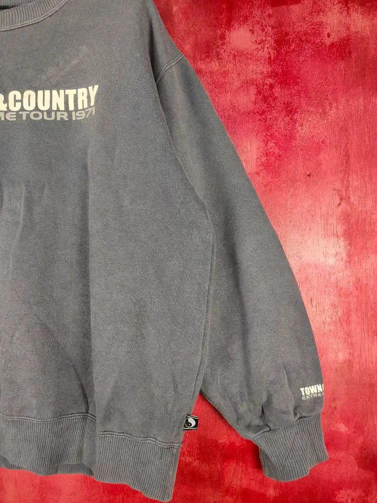 Japanese Brand T&C Surf Design Gray faded worn vintage Sweatshirt #4831 Size US M / EU 48-50 / 2 - 8 Thumbnail