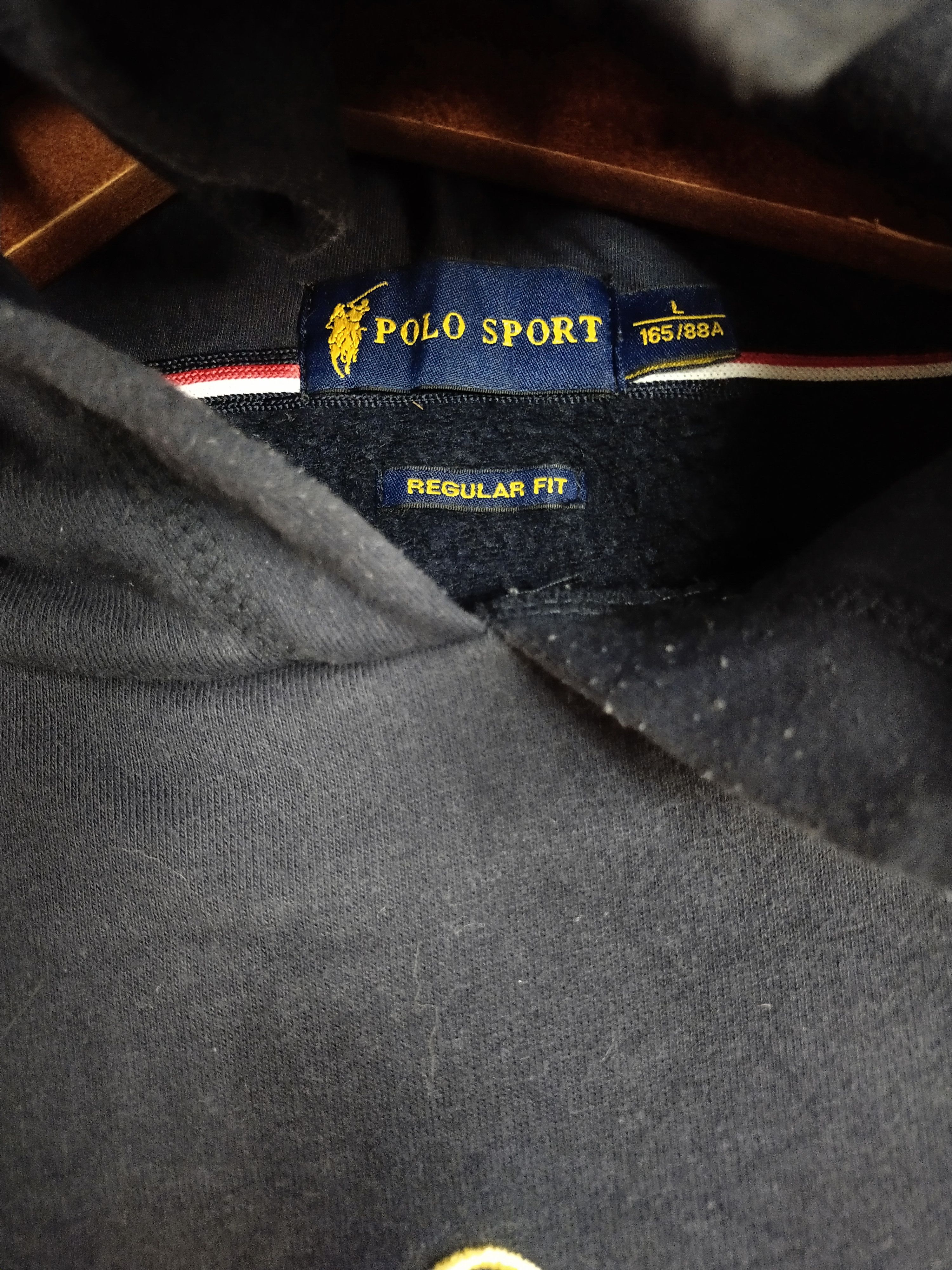 Polo Ralph Lauren Polo Sport star black sweatshirt hoodie #S144 Size M / US 6-8 / IT 42-44 - 6 Thumbnail