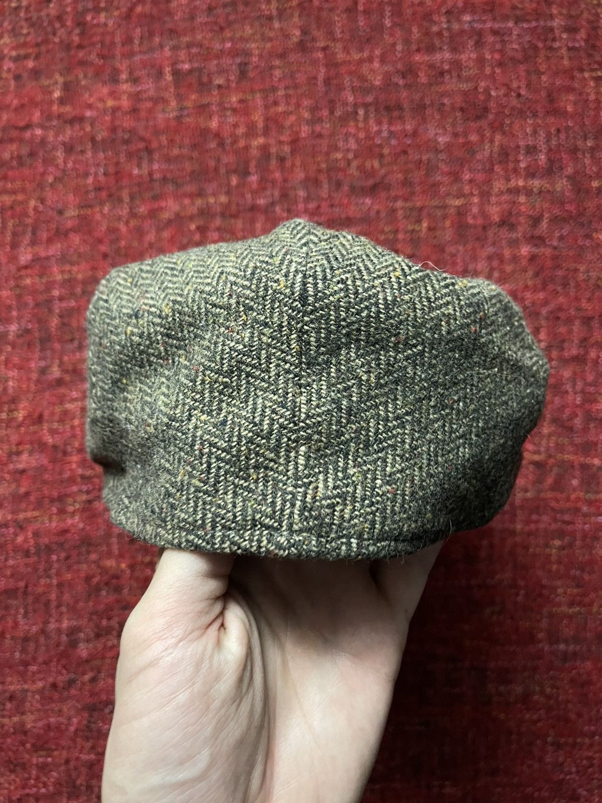 Barbour × Vintage Barbour 00s vintage wool hunter cap Size ONE SIZE - 4 Thumbnail