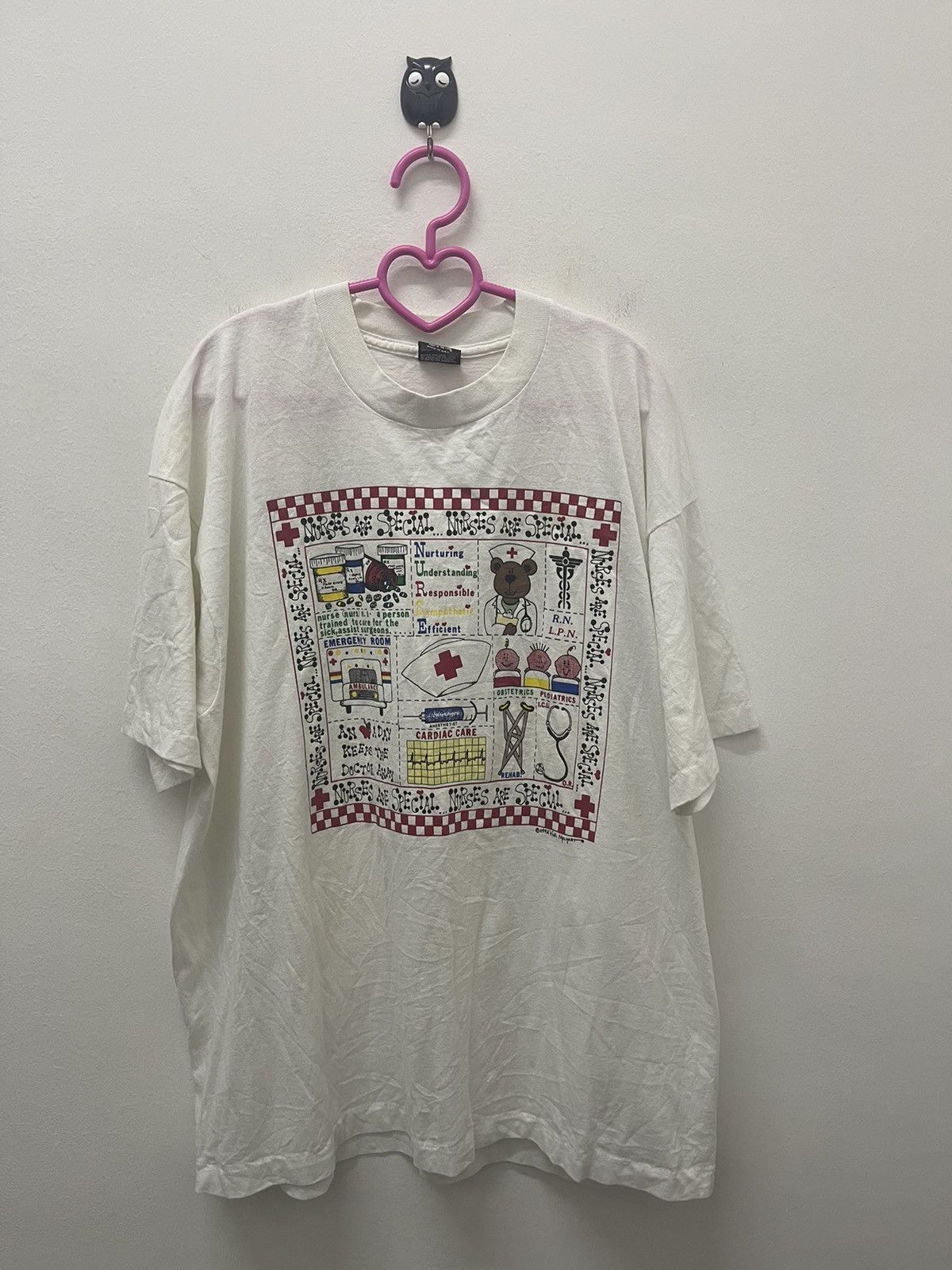 Vintage Rare Vintage NURSE ARE SPECIAL 1992 Vicki Melhart Size US XL / EU 56 / 4 - 1 Thumbnail