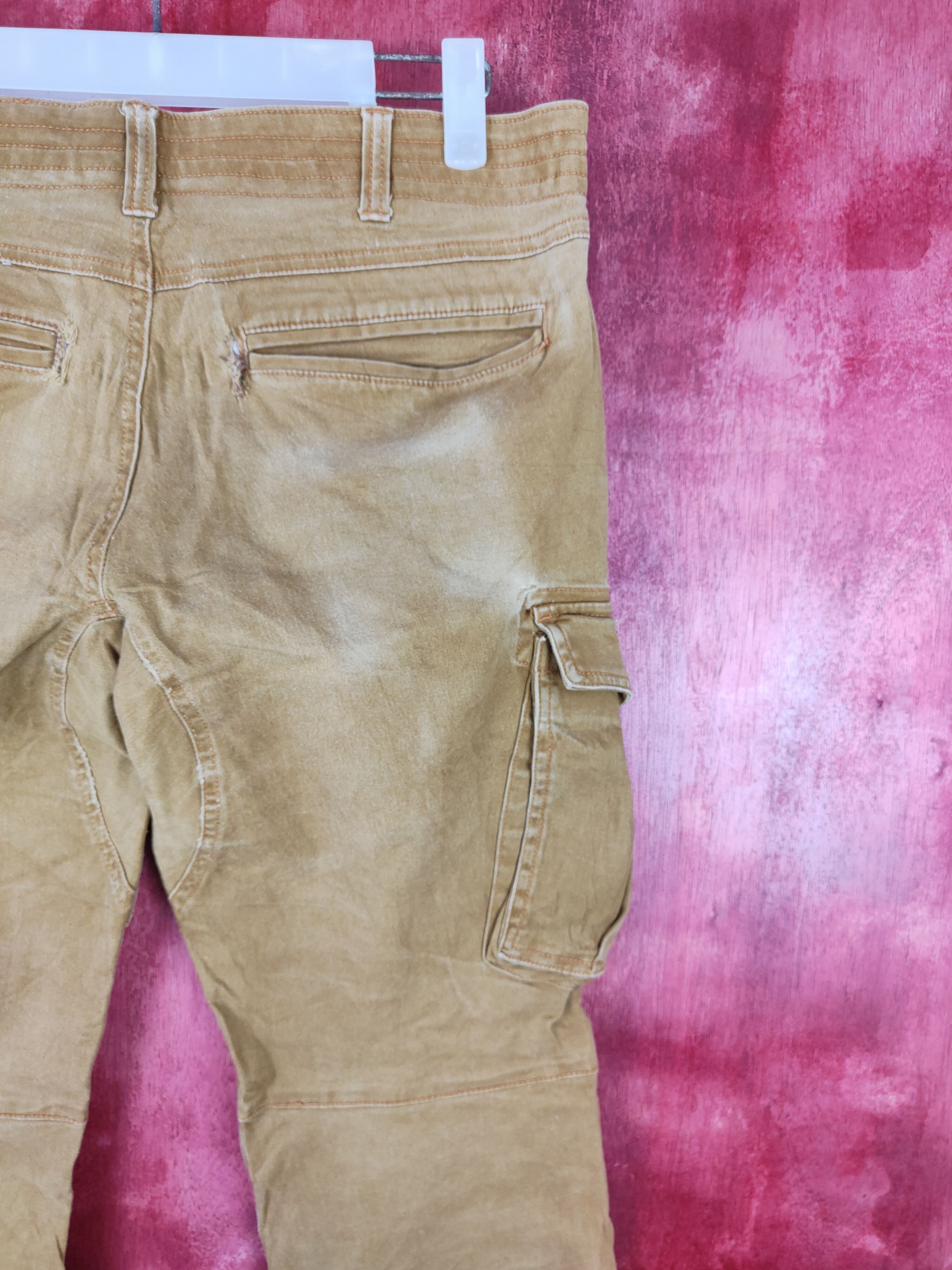 Japanese Brand × Vintage Geride Brown Multi Pocket Tactical Cargo Pants #5317 Size US 33 - 11 Thumbnail