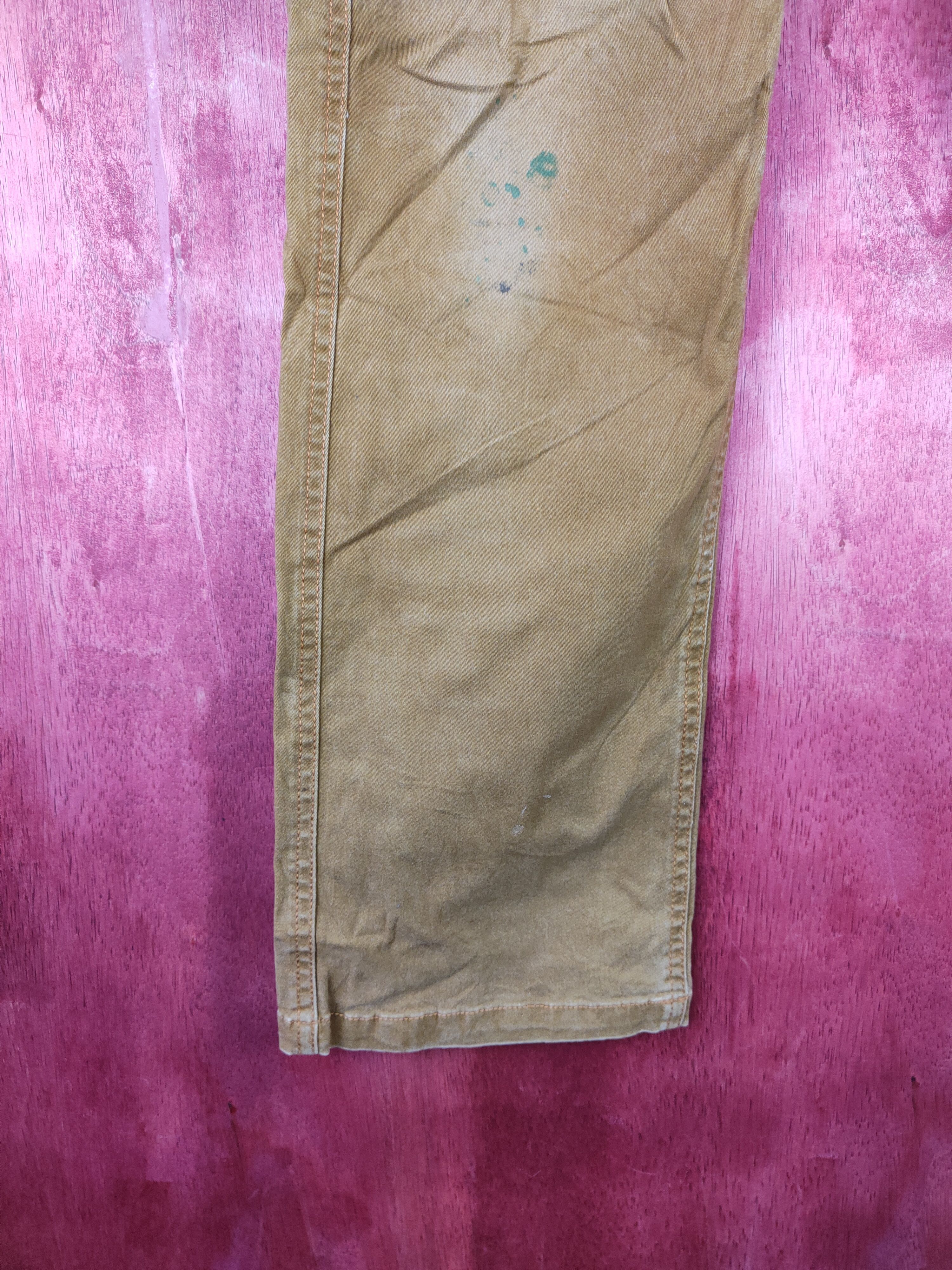 Japanese Brand × Vintage Geride Brown Multi Pocket Tactical Cargo Pants #5317 Size US 33 - 4 Thumbnail