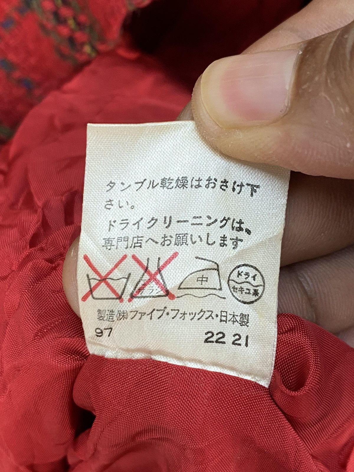 Peyton Place Red Tartan Long Jacket