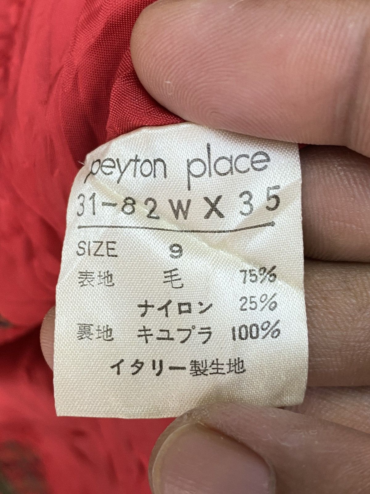 Peyton Place Red Tartan Long Jacket