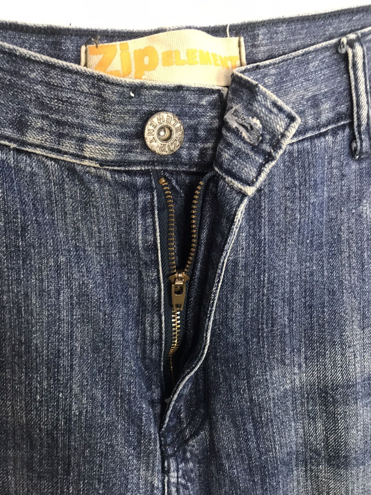 Element Zip Element Anime Denim Cargo Pant Double Knee Tactical Size US 31 - 4 Thumbnail