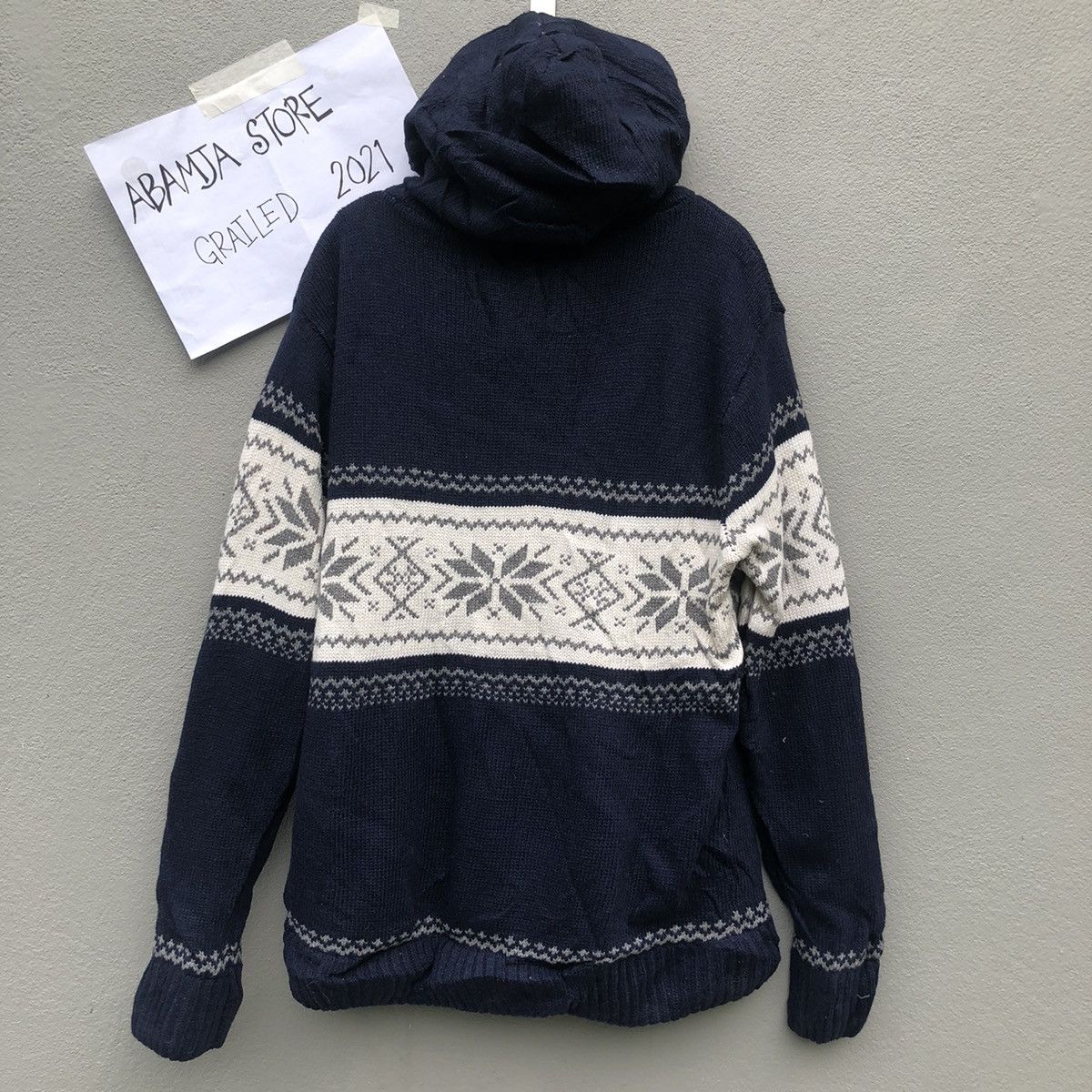 Aran Isles Knitwear Vintage Unbranded Zipper Ups Hoodie Knitwear Jacket Size US M / EU 48-50 / 2 - 5 Thumbnail