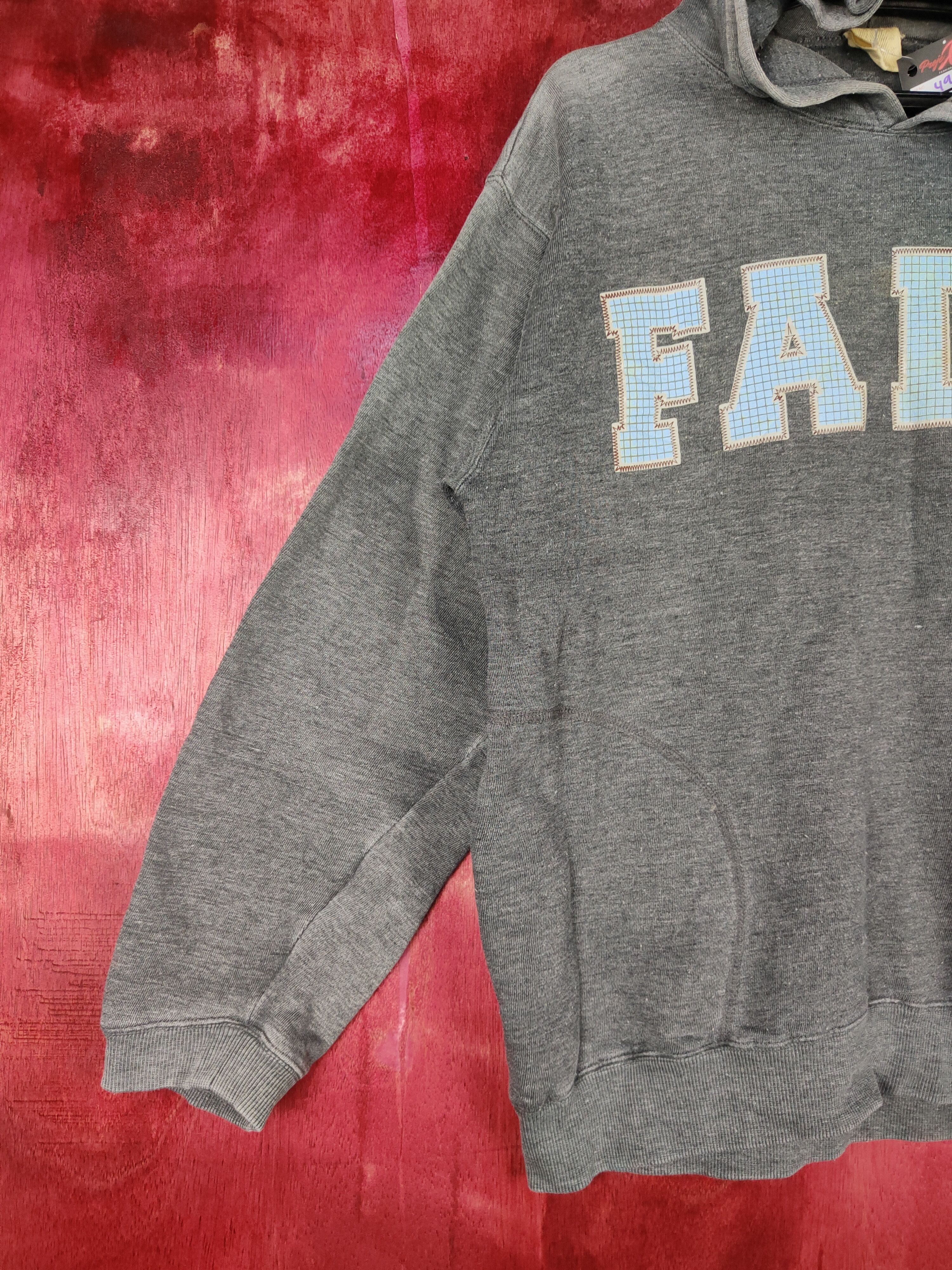 Japanese Brand Fadu rapper hip hop faded Gray Sweatshirt #4950 Size US M / EU 48-50 / 2 - 3 Thumbnail