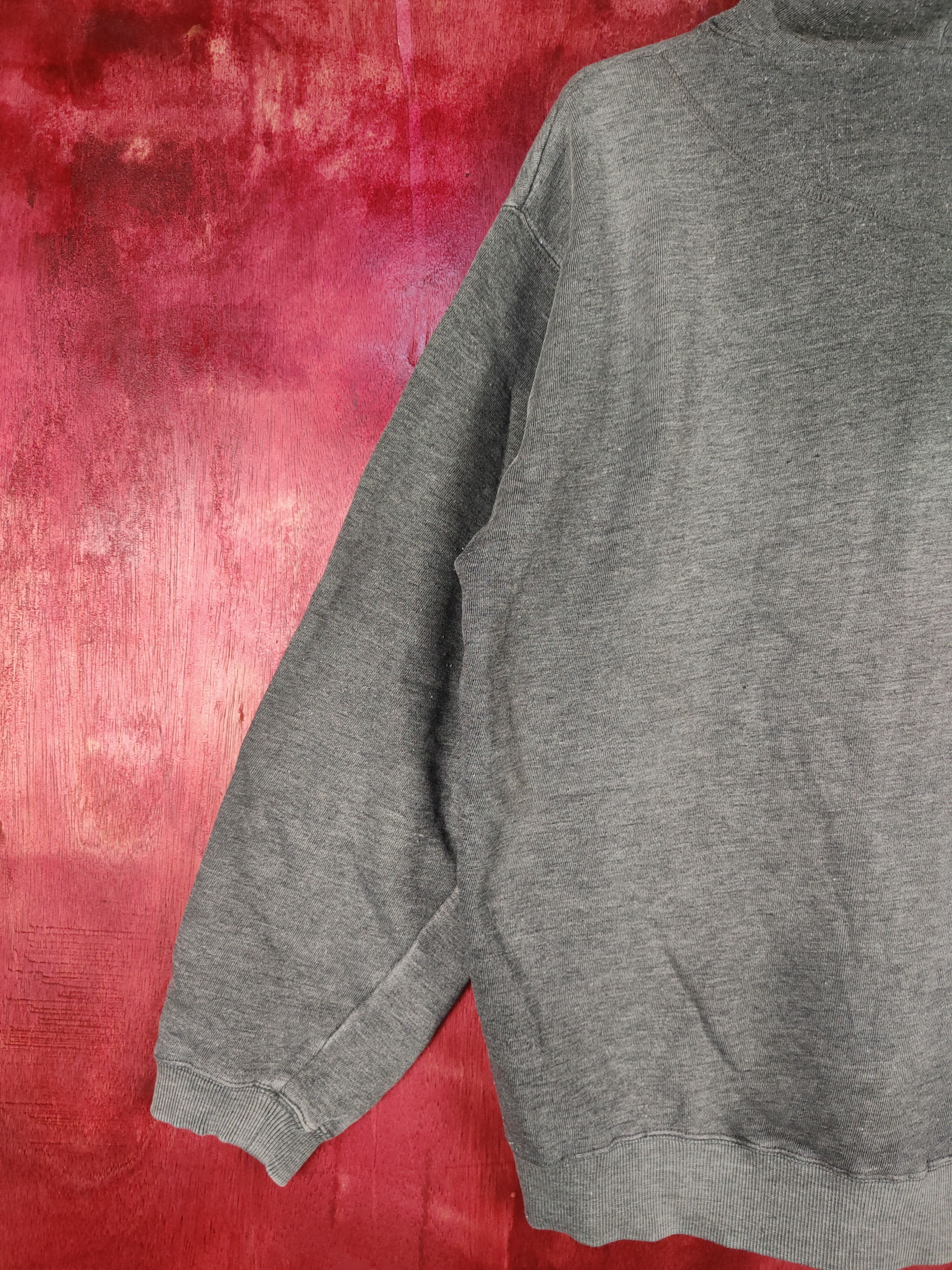 Japanese Brand Fadu rapper hip hop faded Gray Sweatshirt #4950 Size US M / EU 48-50 / 2 - 8 Thumbnail