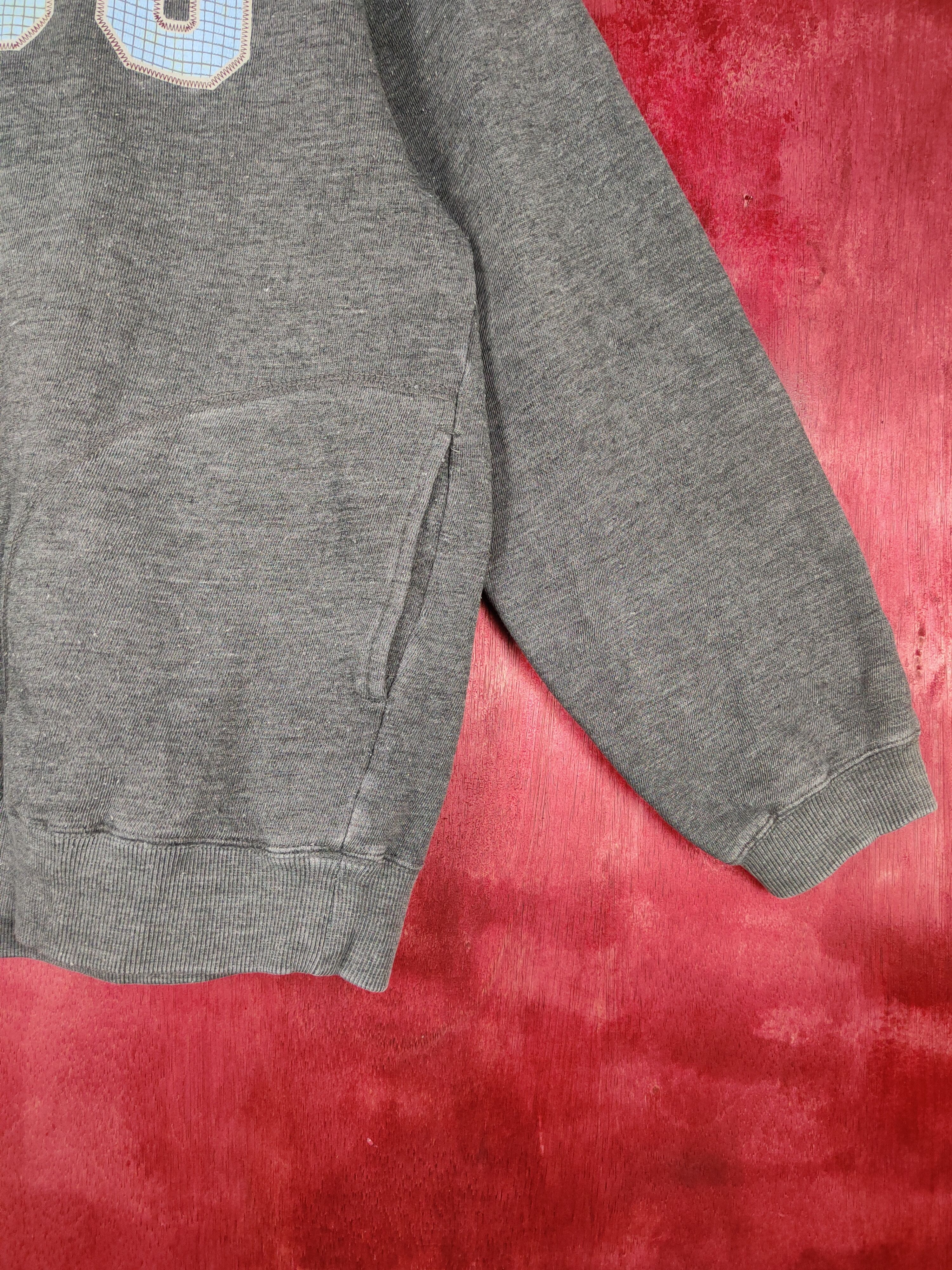 Japanese Brand Fadu rapper hip hop faded Gray Sweatshirt #4950 Size US M / EU 48-50 / 2 - 6 Thumbnail