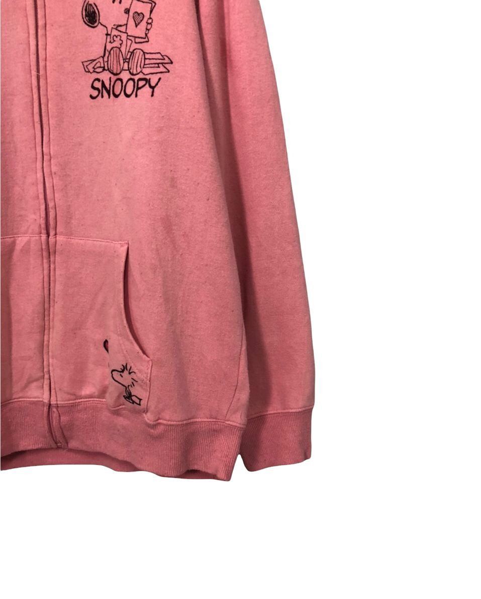 Cartoon Network Vintage Peanuts Snoopy Zipper Ups Big Logo Hoodie Jacket Size US M / EU 48-50 / 2 - 3 Thumbnail