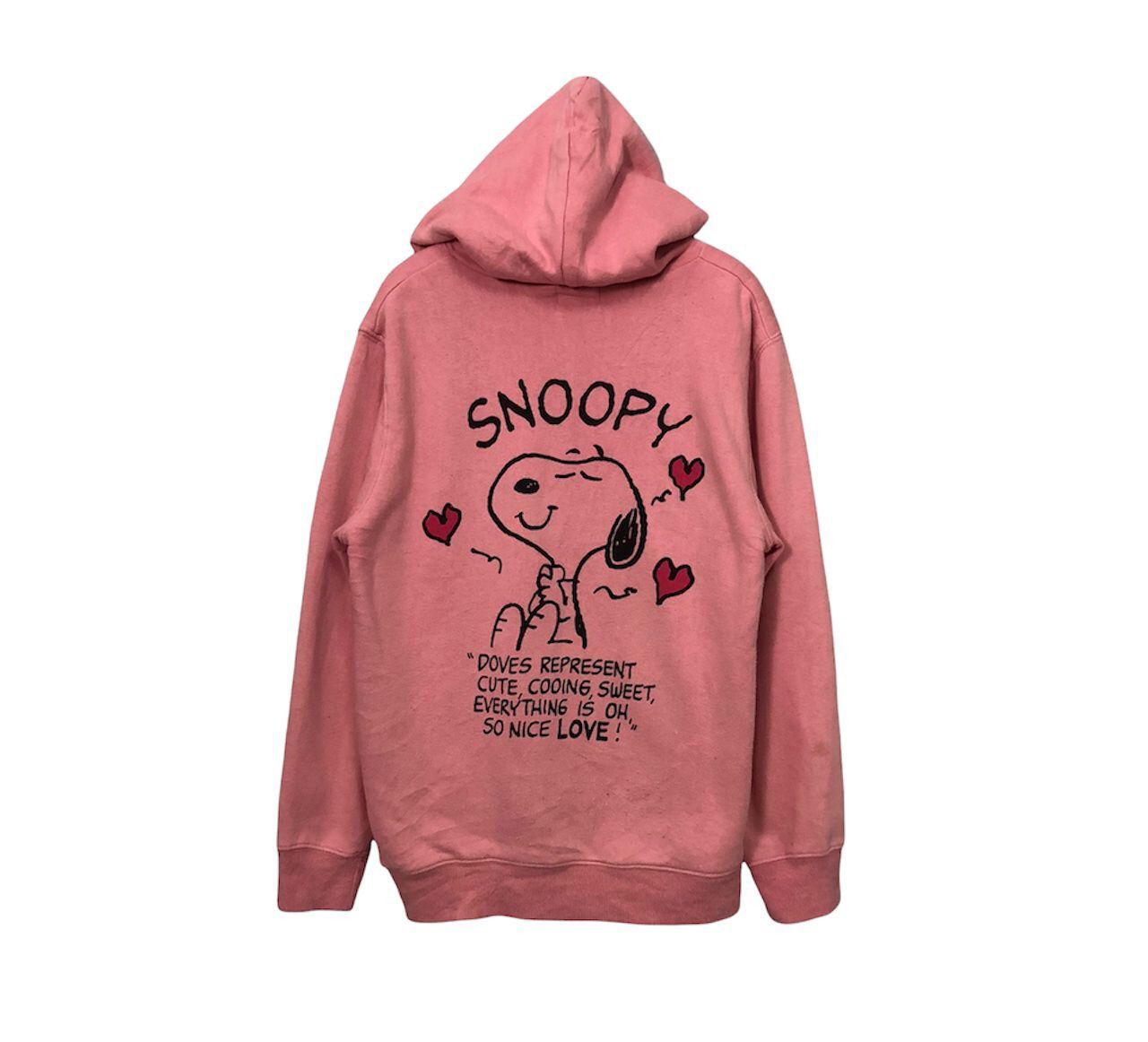 Cartoon Network Vintage Peanuts Snoopy Zipper Ups Big Logo Hoodie Jacket Size US M / EU 48-50 / 2 - 1 Thumbnail