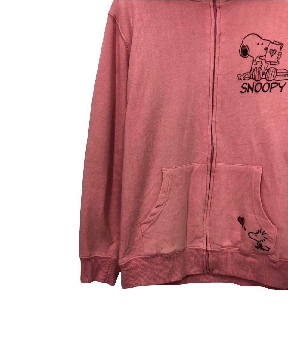 Cartoon Network Vintage Peanuts Snoopy Zipper Ups Big Logo Hoodie Jacket Size US M / EU 48-50 / 2 - 4 Thumbnail