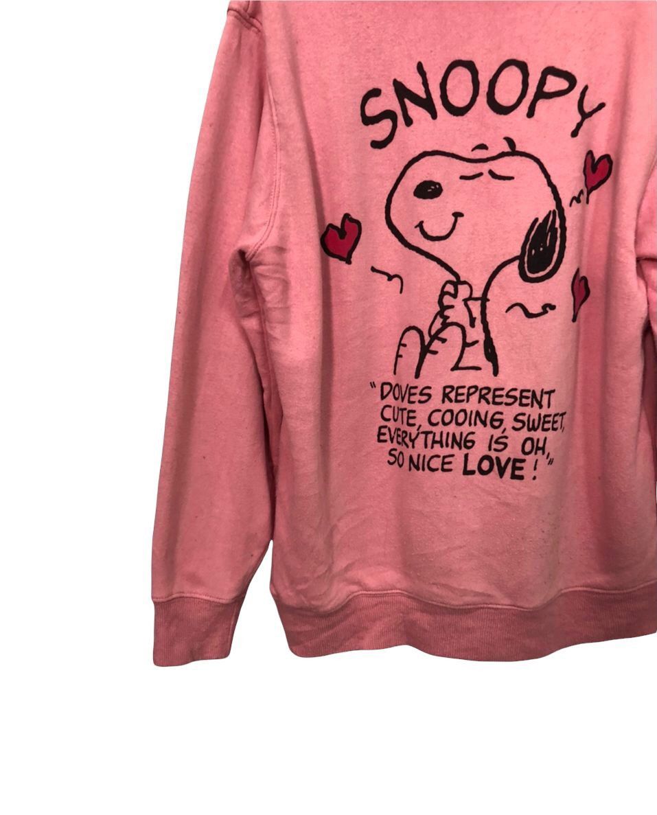 Cartoon Network Vintage Peanuts Snoopy Zipper Ups Big Logo Hoodie Jacket Size US M / EU 48-50 / 2 - 9 Thumbnail