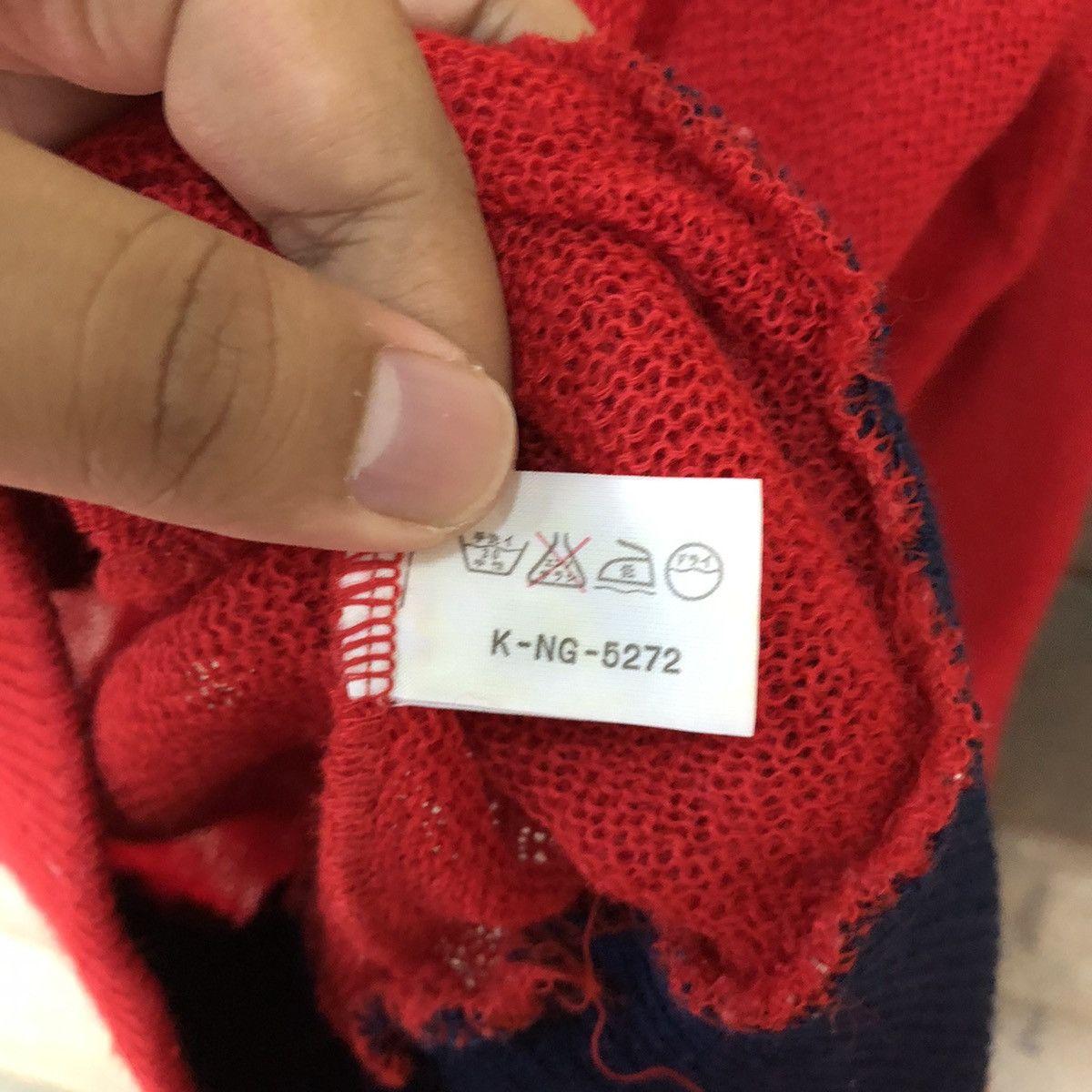 Vintage Fresh Box japan Red Knitwear sweatshirt #4021 Size L / US 10 / IT 46 - 8 Thumbnail