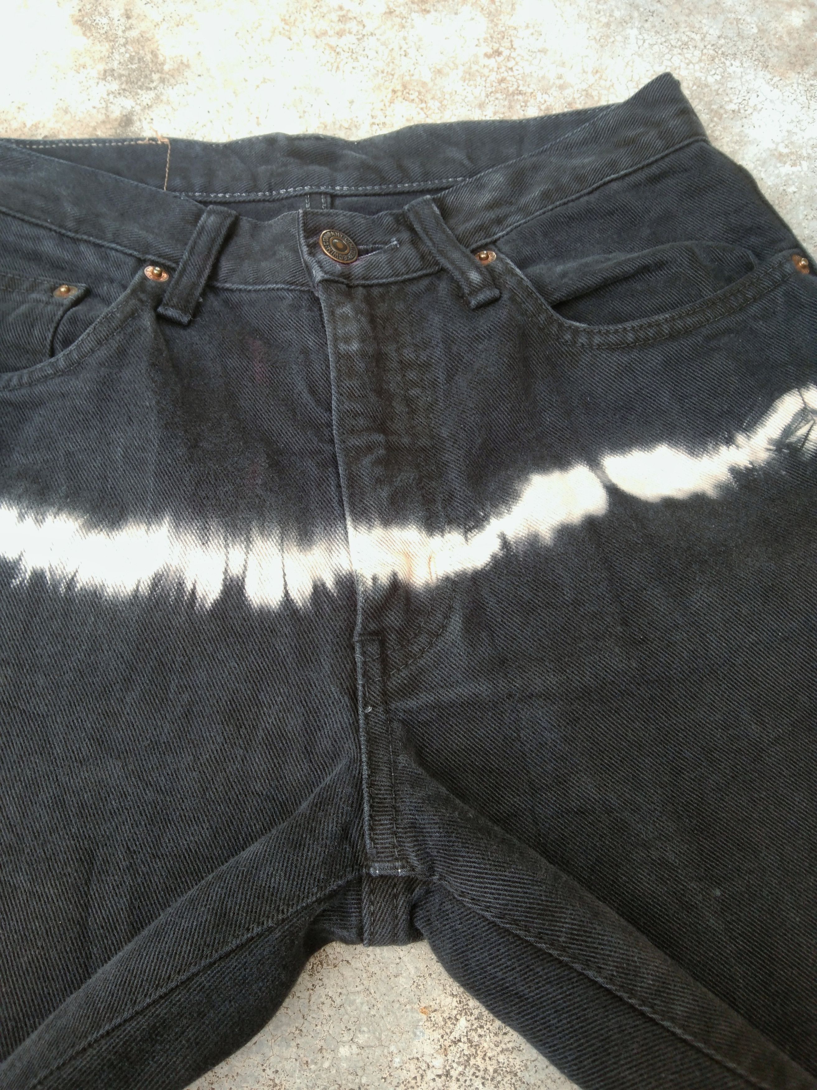 Japanese Brand Vintage Flared Distressed Edwin Boot Cut Jeans 27x32 Size US 27 - 7 Thumbnail