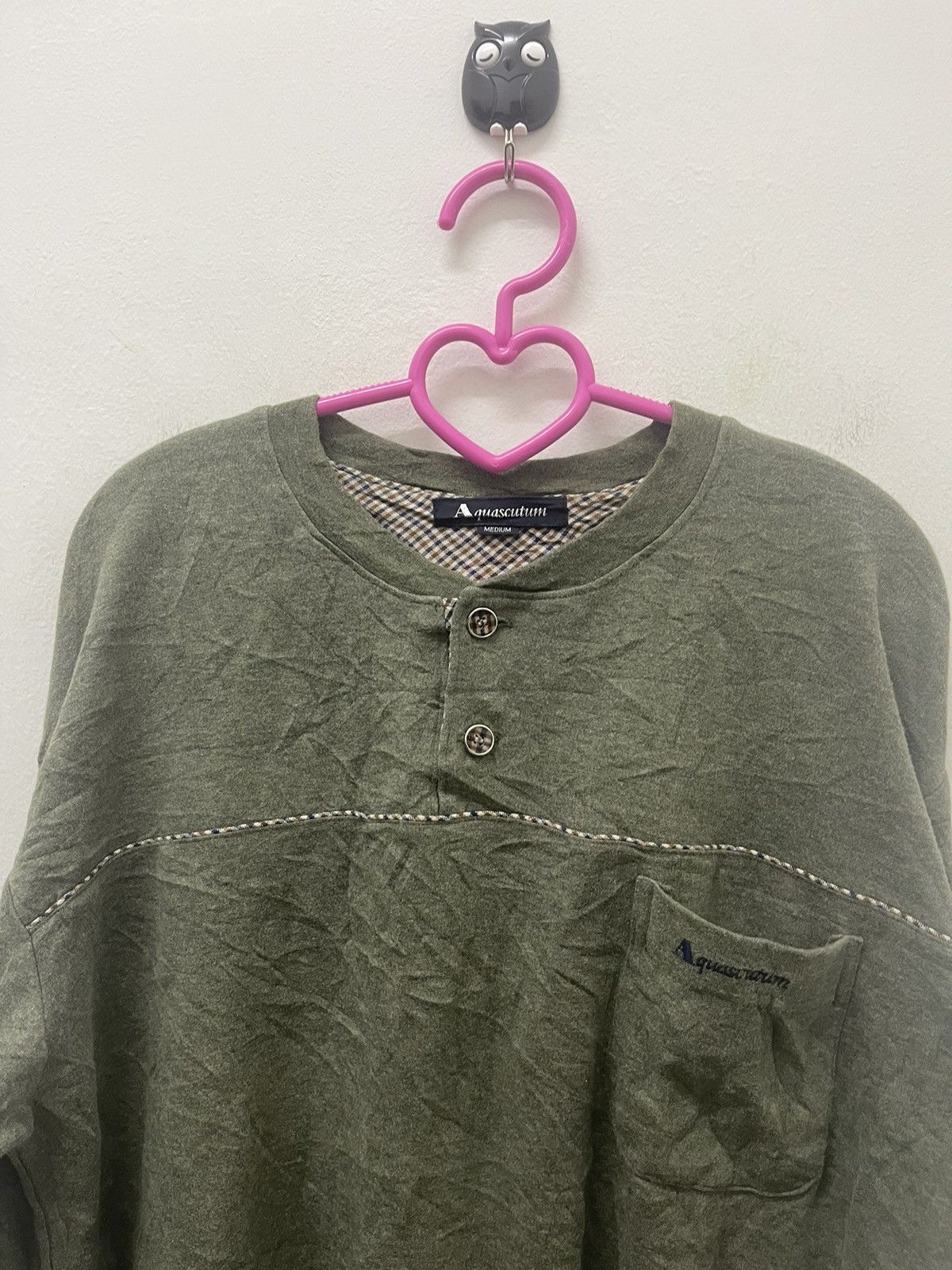 Aquascutum Rare Vintage AQUASCUTUM Single Pocket Size US M / EU 48-50 / 2 - 2 Thumbnail