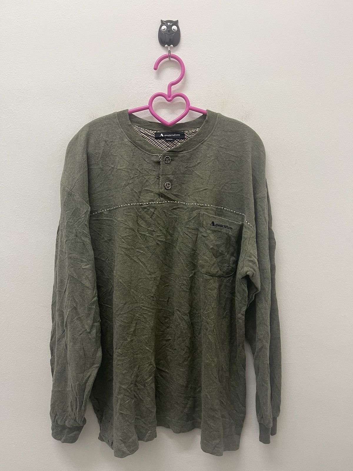 Aquascutum Rare Vintage AQUASCUTUM Single Pocket Size US M / EU 48-50 / 2 - 1 Thumbnail