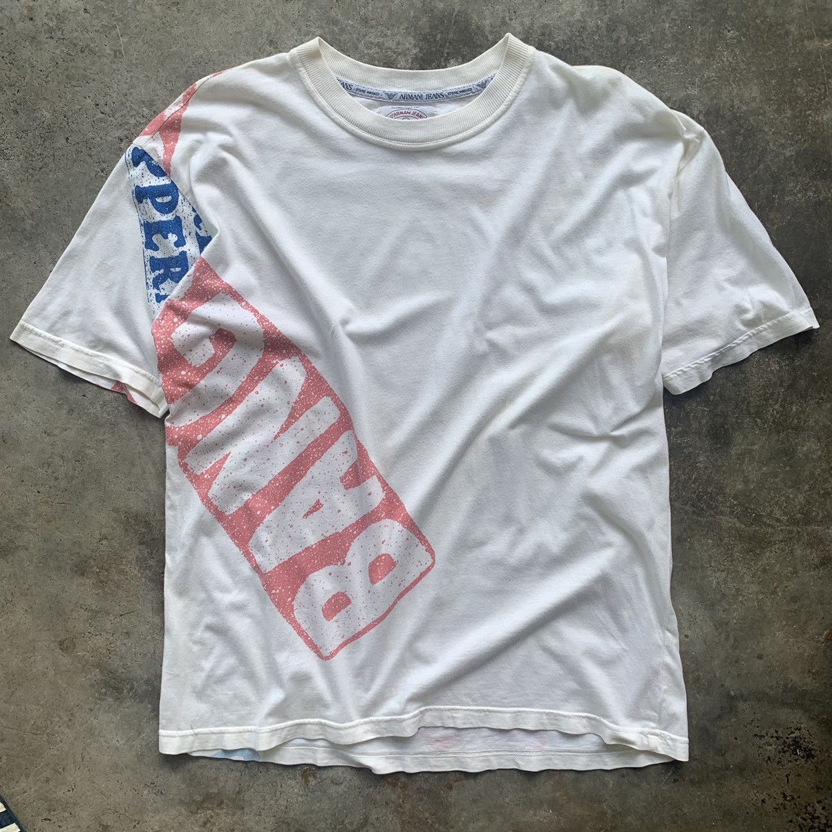 Giorgio Armani Giorgio Armani vintage white tshirt tee Size US S / EU 44-46 / 1 - 2 Thumbnail