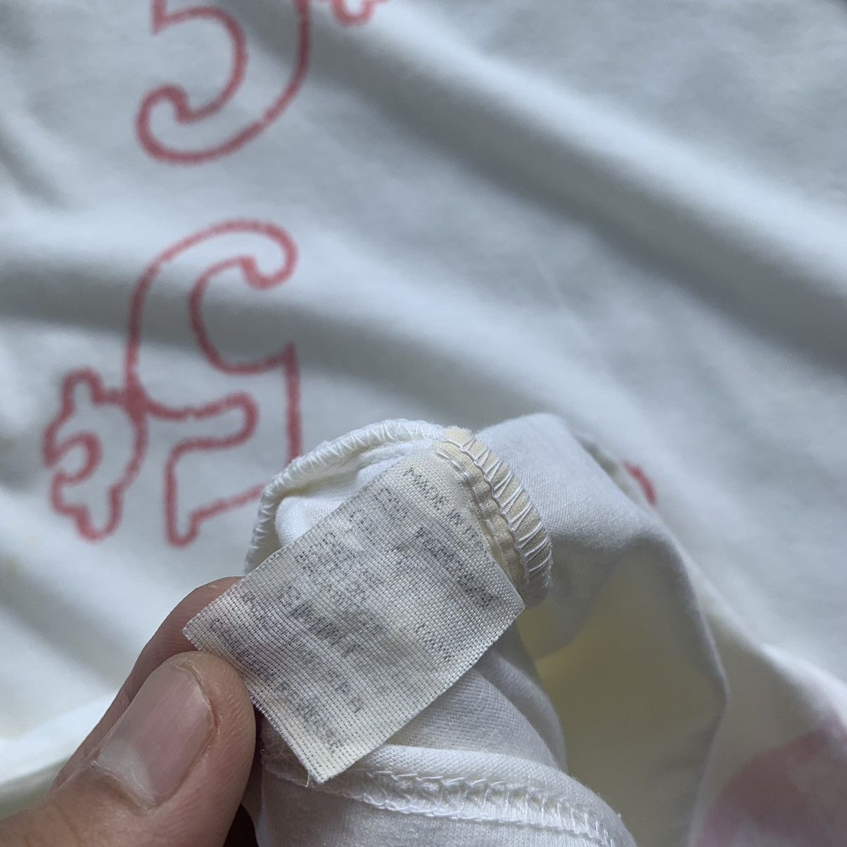 Giorgio Armani Giorgio Armani vintage white tshirt tee Size US S / EU 44-46 / 1 - 6 Thumbnail