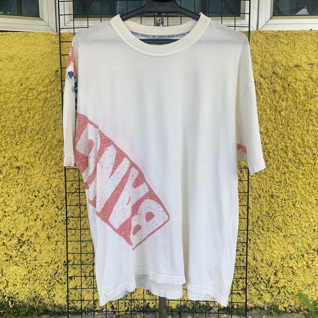 Giorgio Armani Giorgio Armani vintage white tshirt tee Size US S / EU 44-46 / 1 - 3 Thumbnail