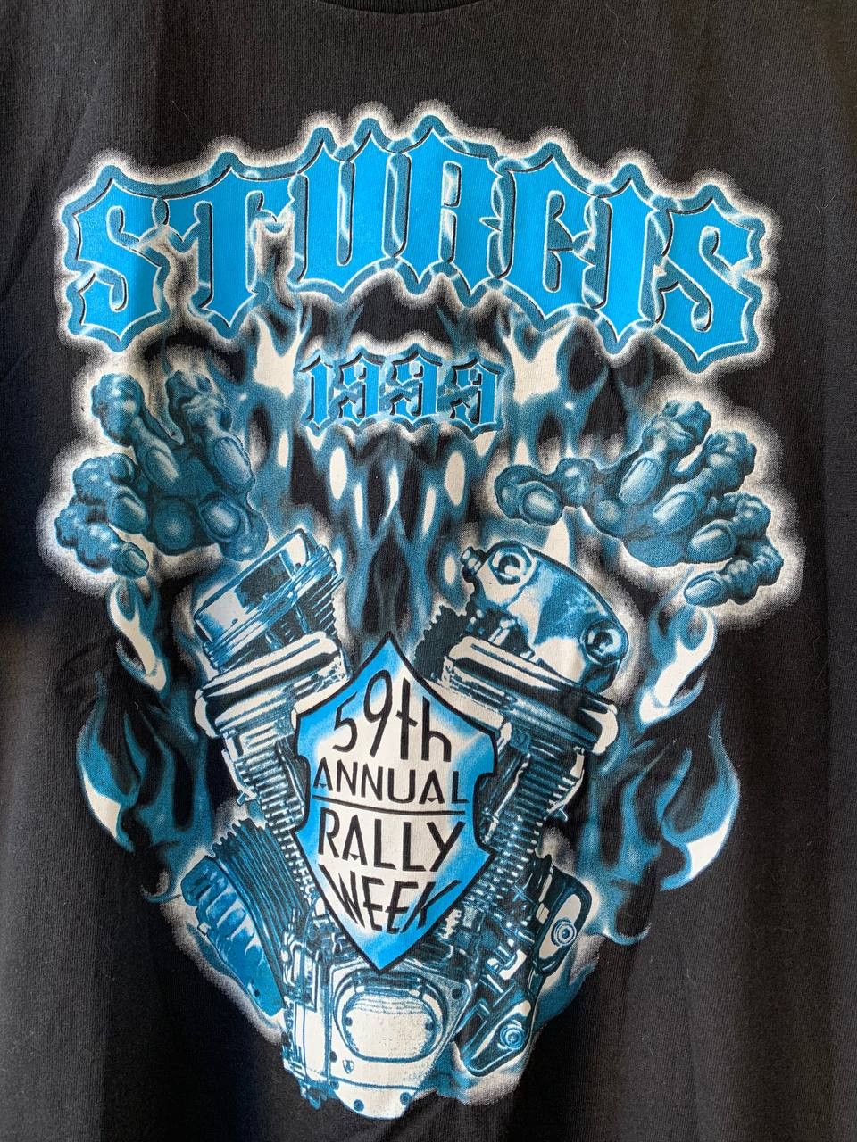 Harley Davidson × Vintage 1999 Sturgis 59 Th Annual Week Size US L / EU 52-54 / 3 - 2 Thumbnail