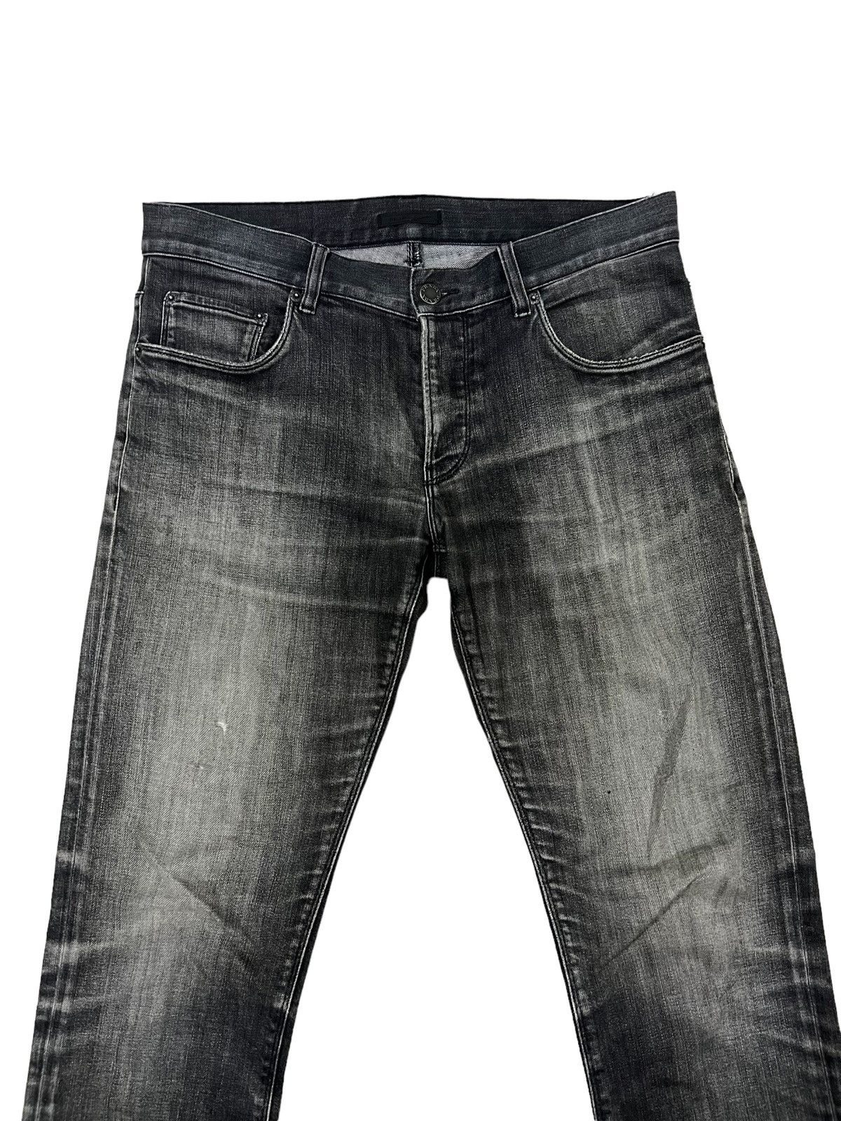 Prada GRAIL🔥Prada Milano Black Wash Button Fly Tapered Slim Denim Size US 32 / EU 48 - 2 Thumbnail