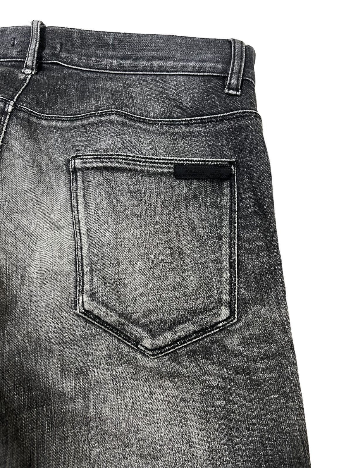 Prada GRAIL🔥Prada Milano Black Wash Button Fly Tapered Slim Denim Size US 32 / EU 48 - 8 Thumbnail