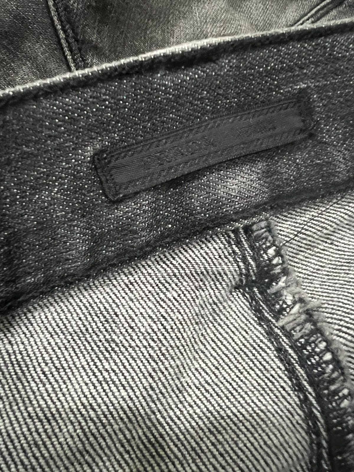 Prada GRAIL🔥Prada Milano Black Wash Button Fly Tapered Slim Denim Size US 32 / EU 48 - 11 Thumbnail