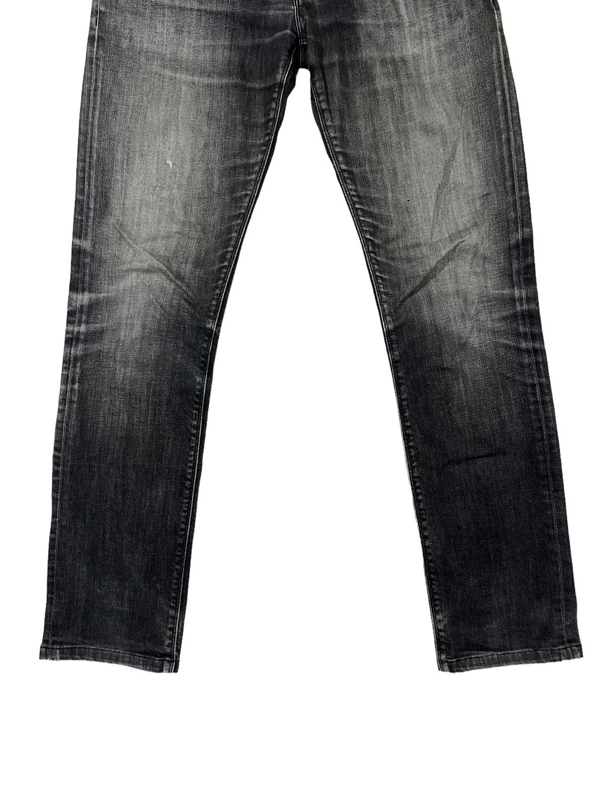 Prada GRAIL🔥Prada Milano Black Wash Button Fly Tapered Slim Denim Size US 32 / EU 48 - 5 Thumbnail